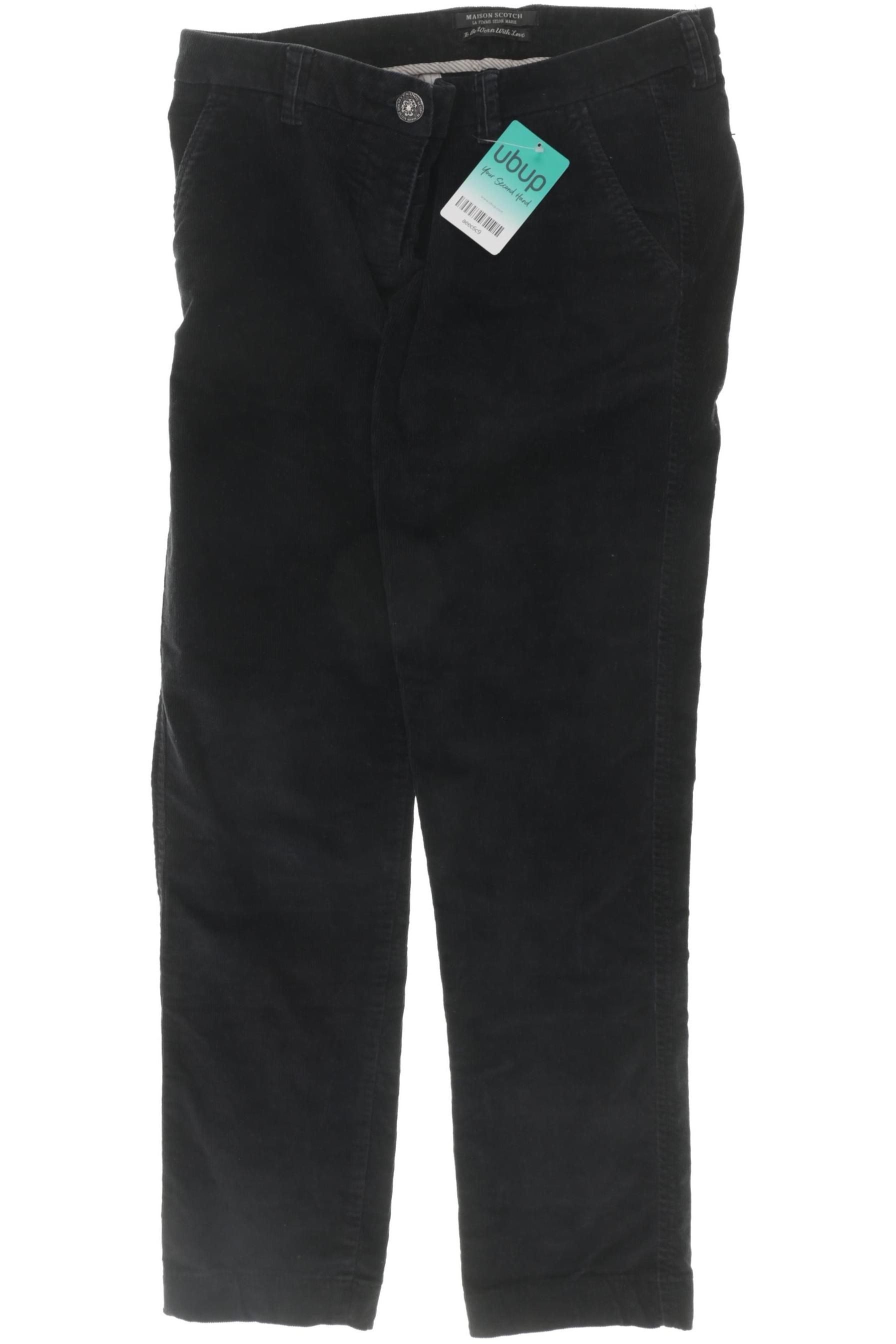 

Maison Scotch Damen Stoffhose, schwarz, Gr. 0