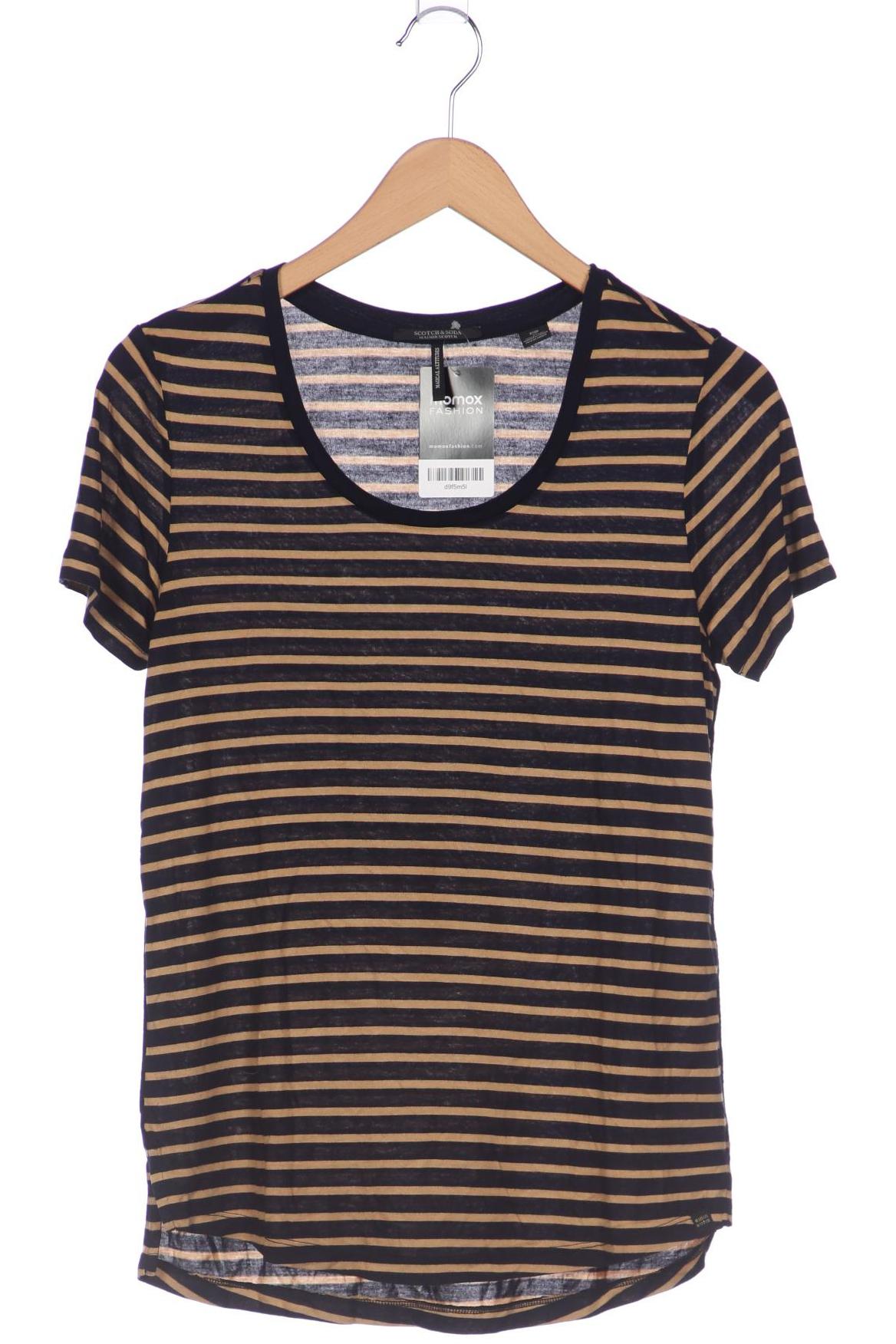 

Maison Scotch Damen T-Shirt, marineblau, Gr. 38