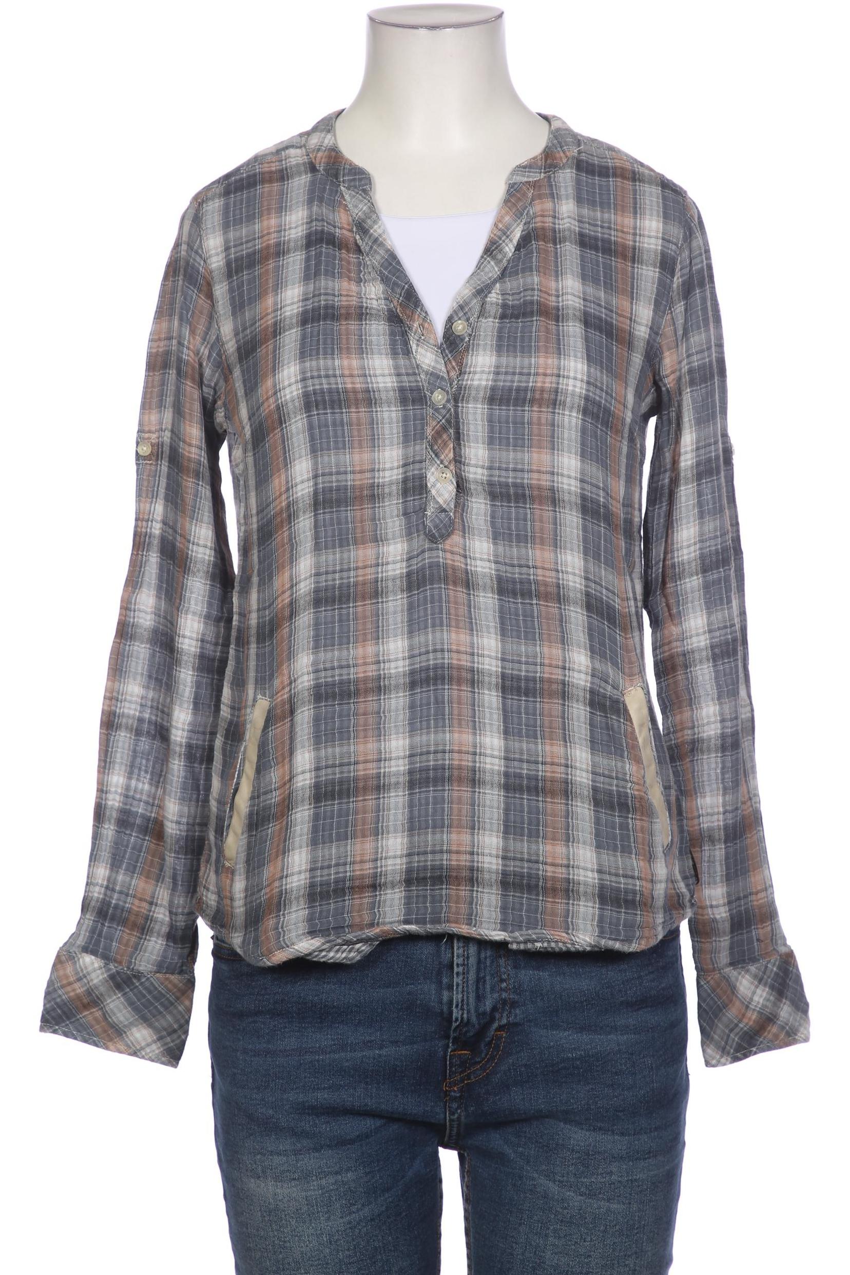 

Maison Scotch Damen Bluse, blau, Gr. 36