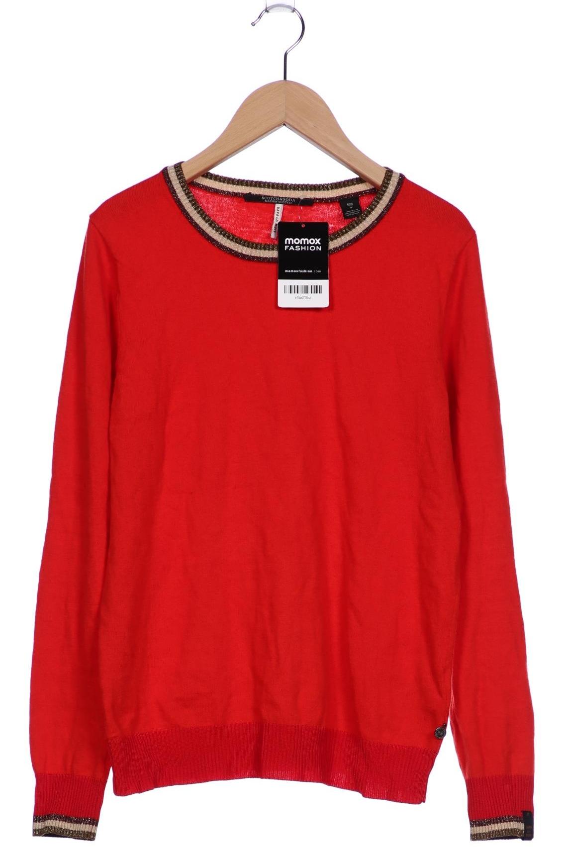 

Maison Scotch Damen Pullover, rot, Gr. 36