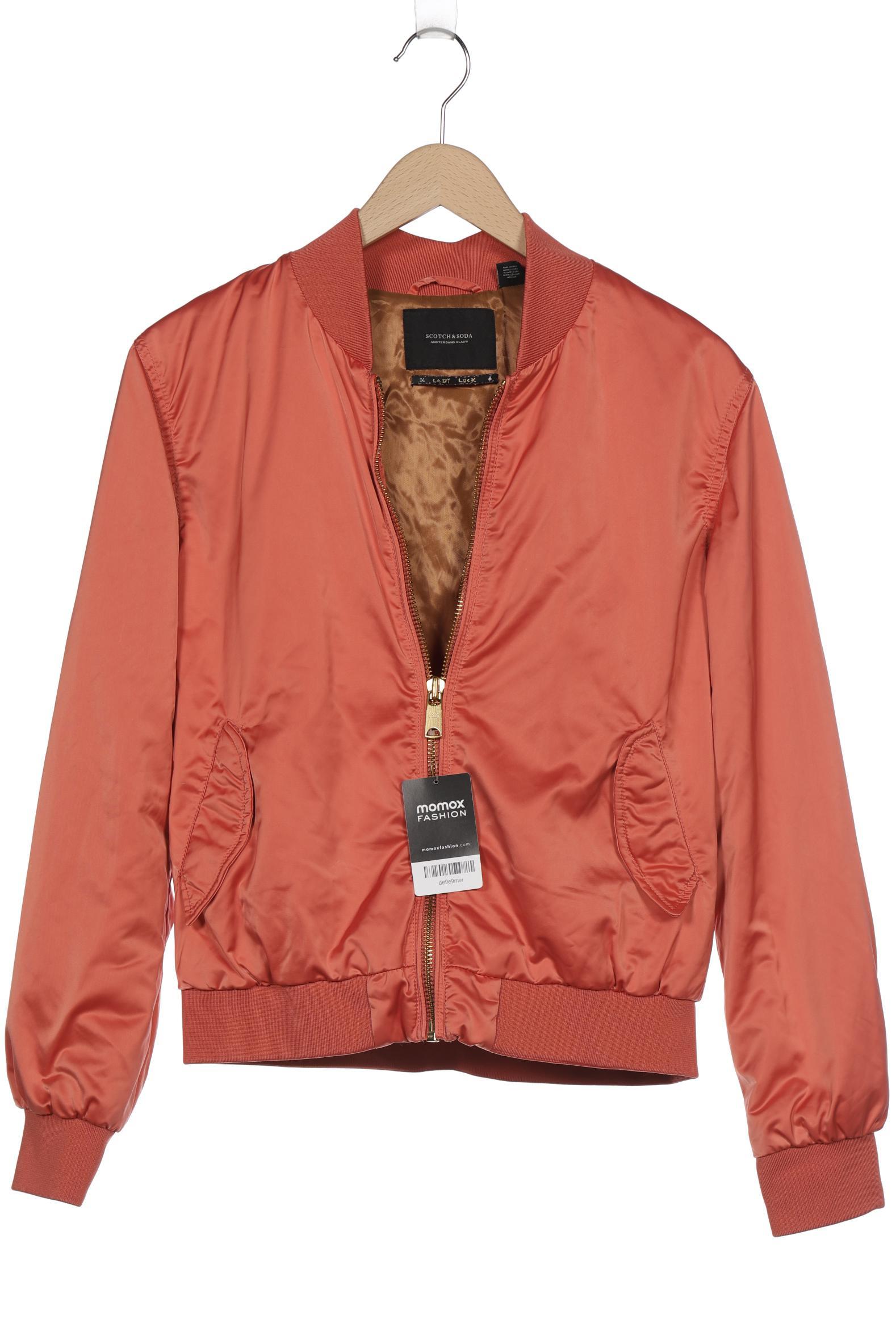 

Maison Scotch Damen Jacke, orange, Gr. 42
