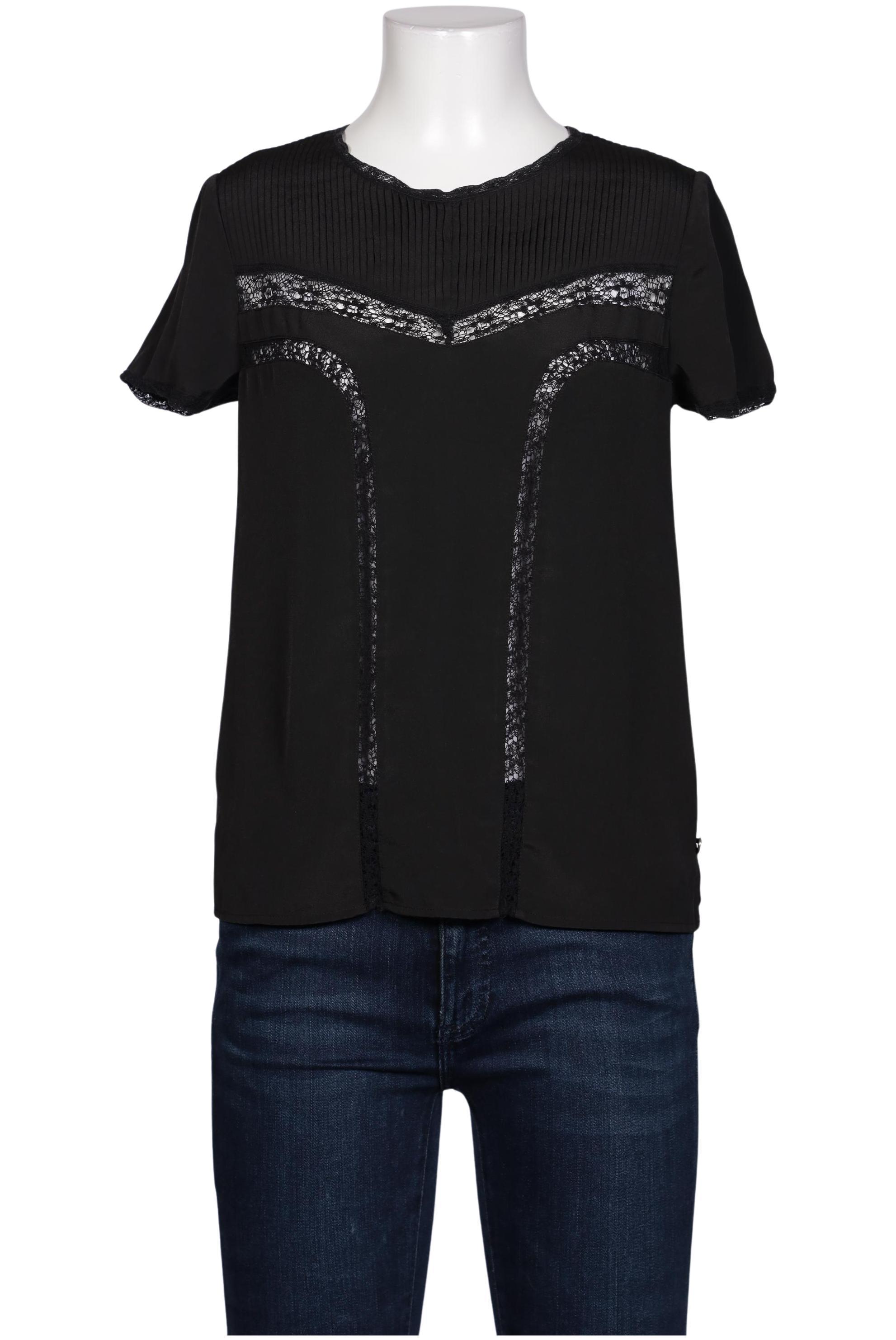 

Maison Scotch Damen Bluse, schwarz, Gr. 36