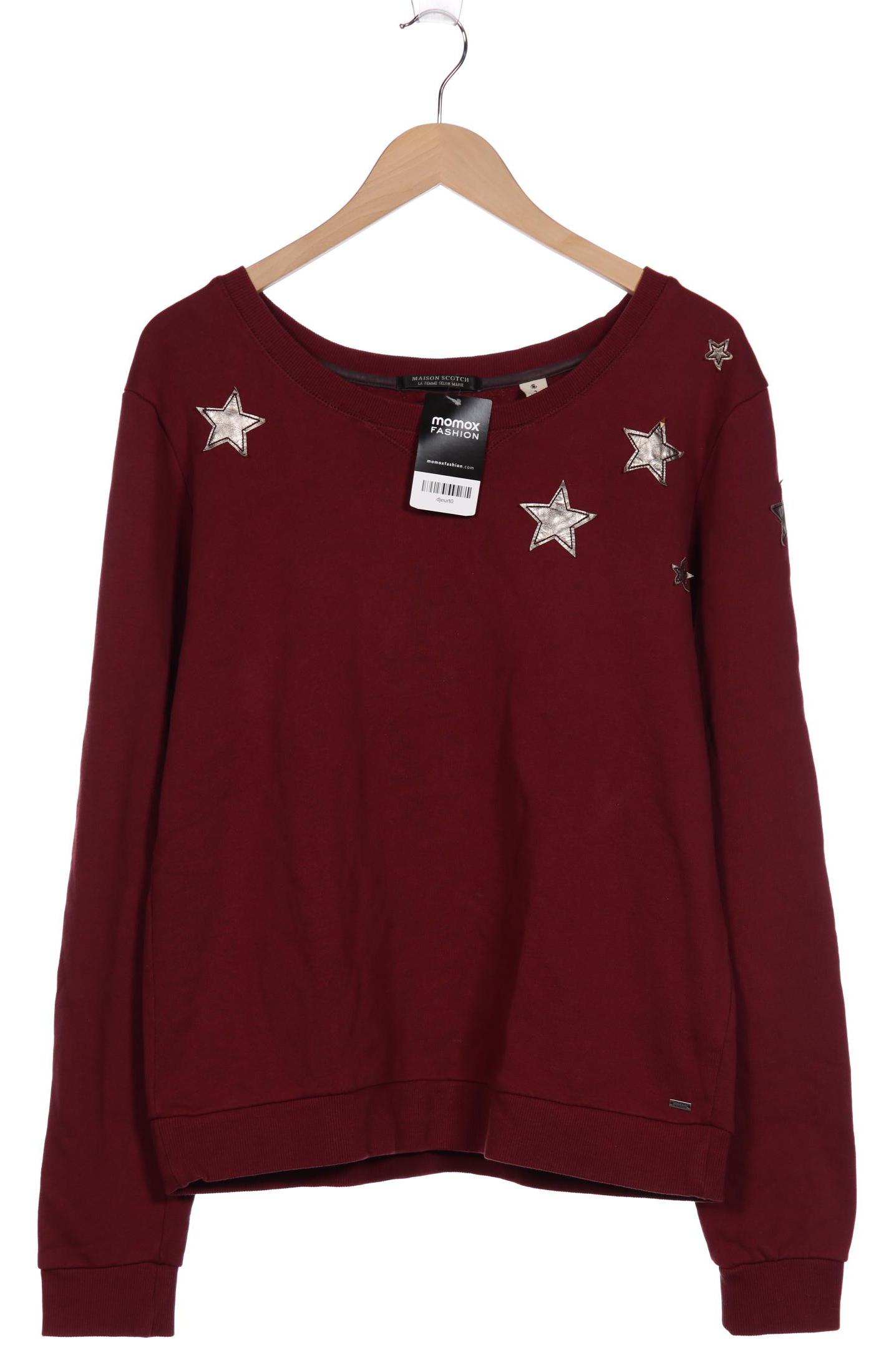 

Maison Scotch Damen Sweatshirt, bordeaux
