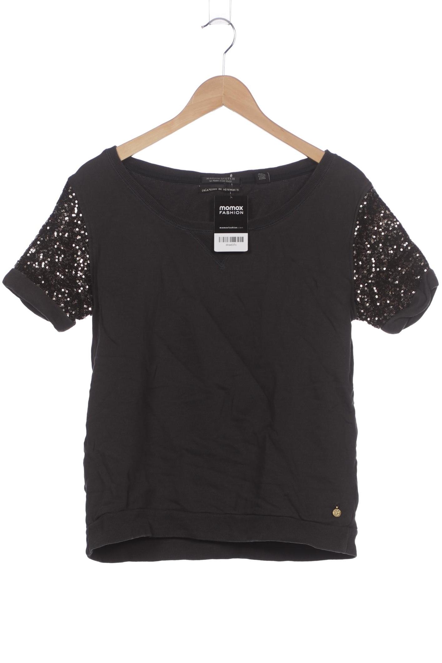 

Maison Scotch Damen Sweatshirt, grau, Gr. 40