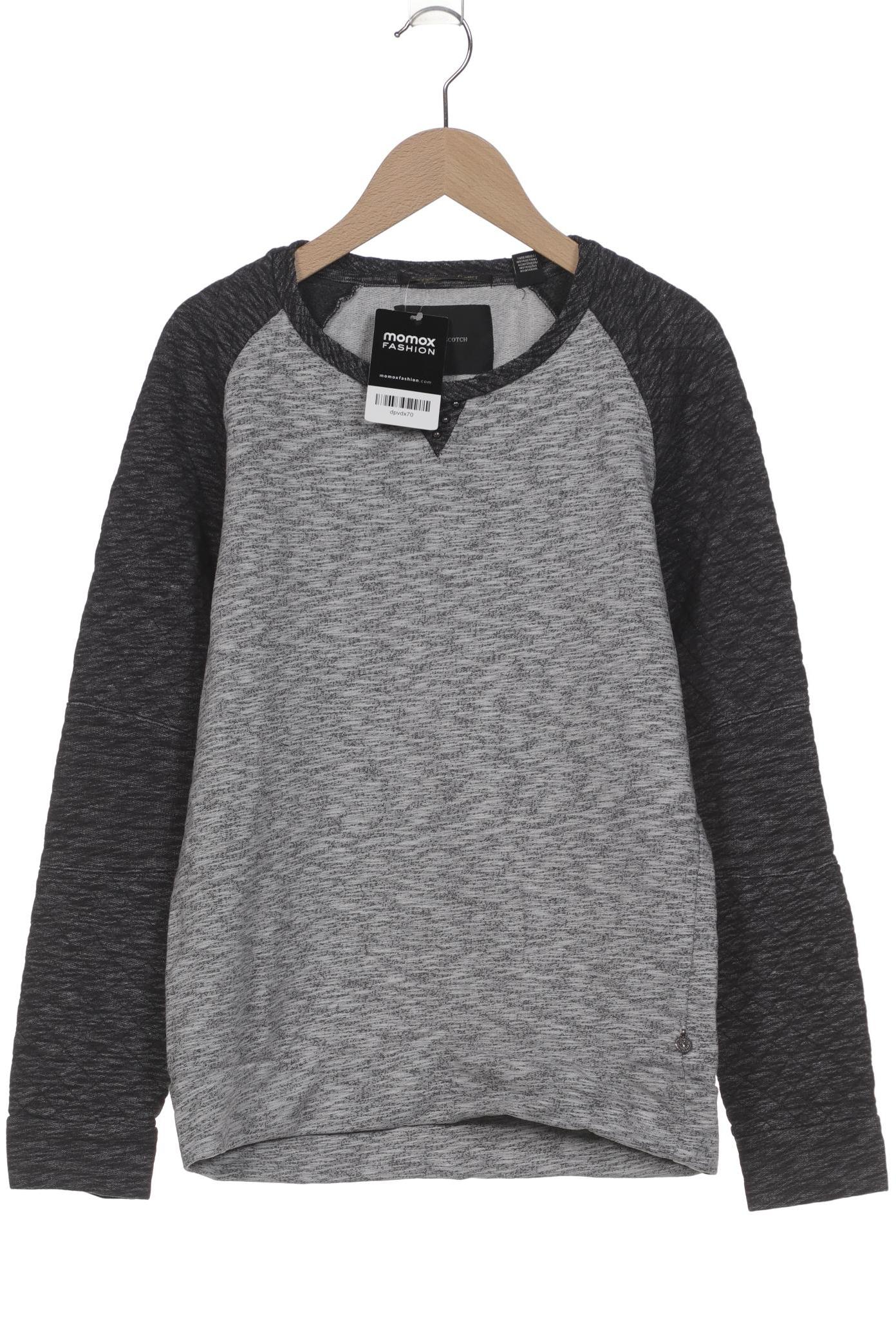 

Maison Scotch Damen Sweatshirt, grau, Gr. 36