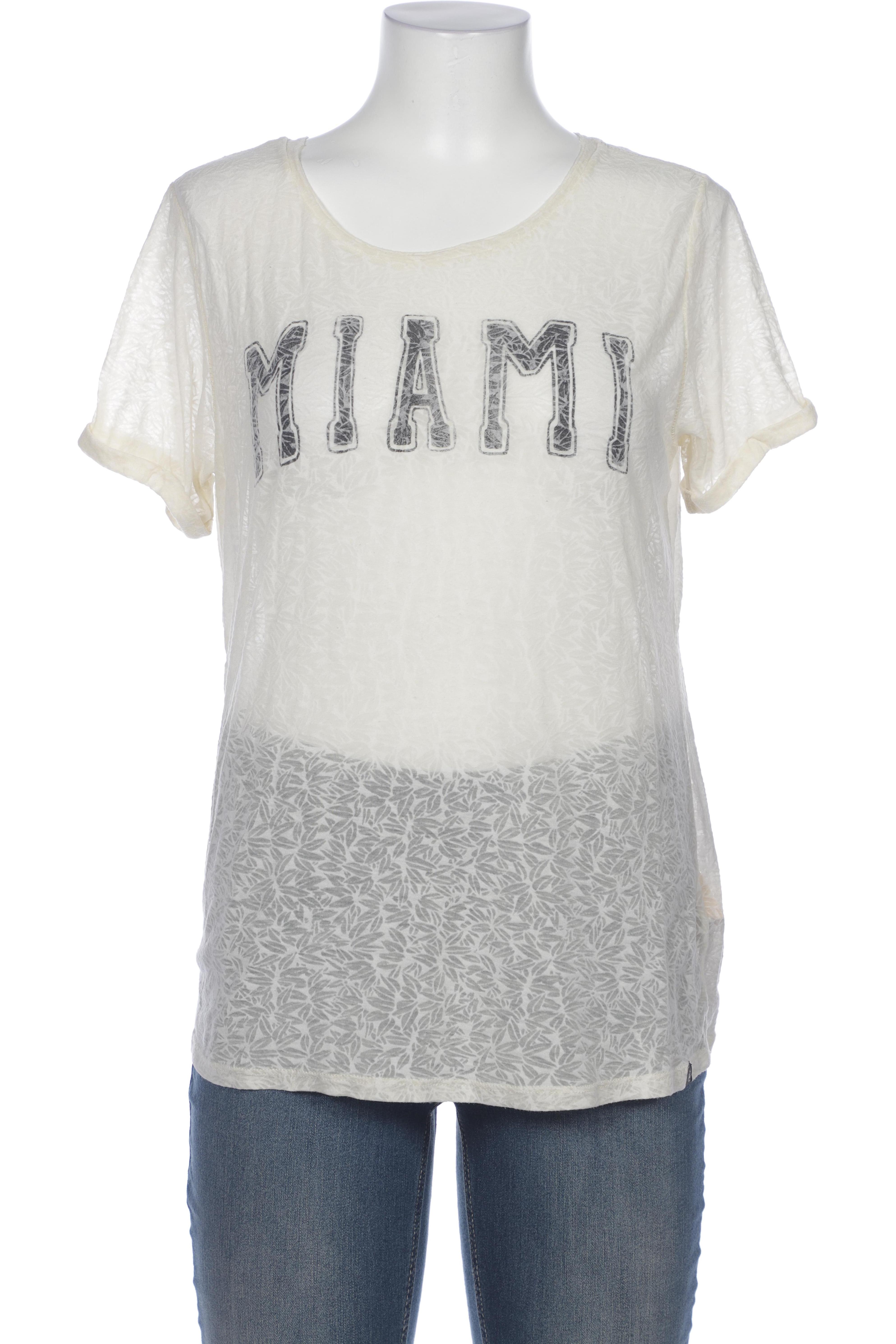 

Maison Scotch Damen T-Shirt, cremeweiß, Gr. 40