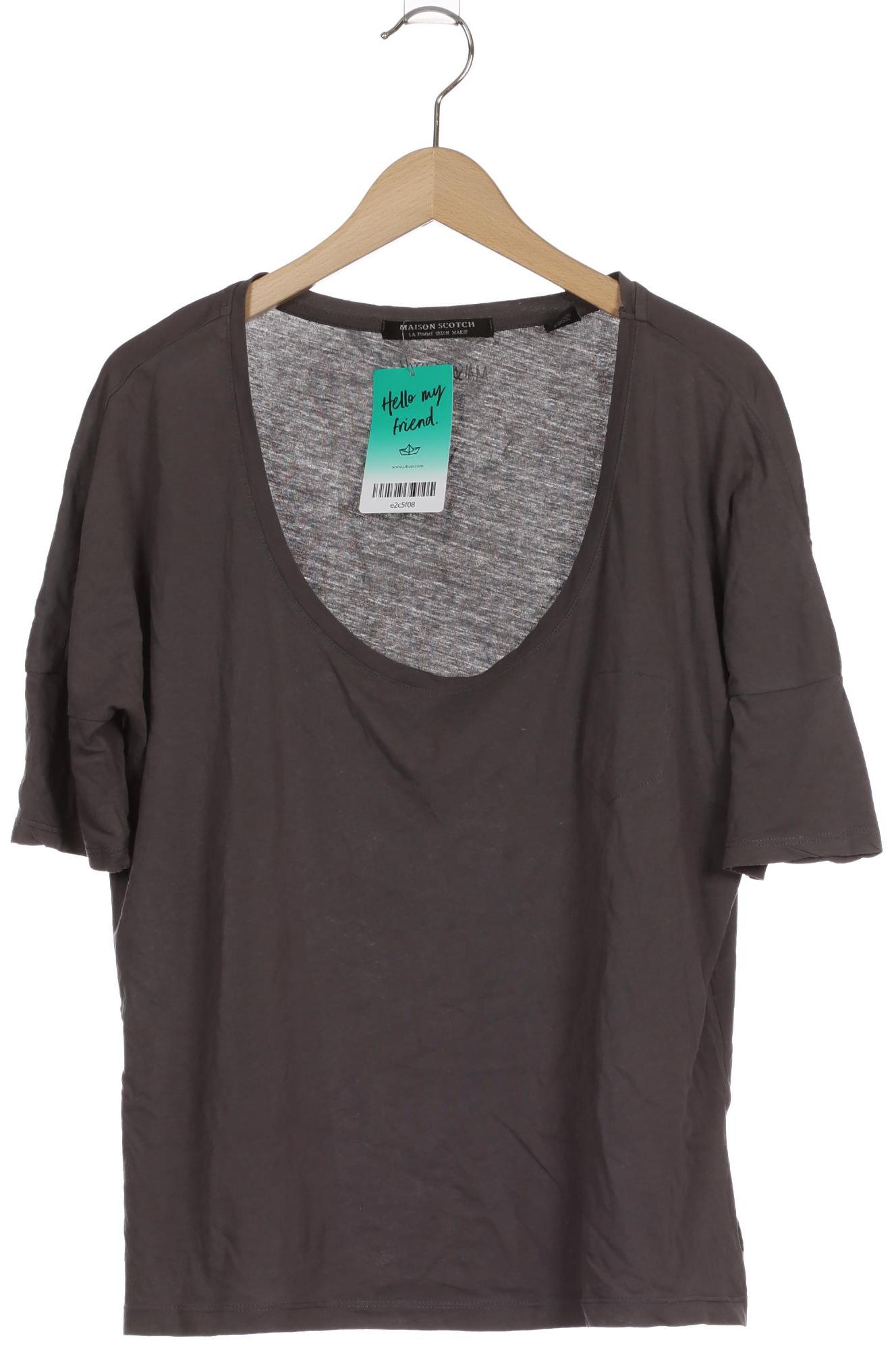 

Maison Scotch Damen T-Shirt, grau, Gr.