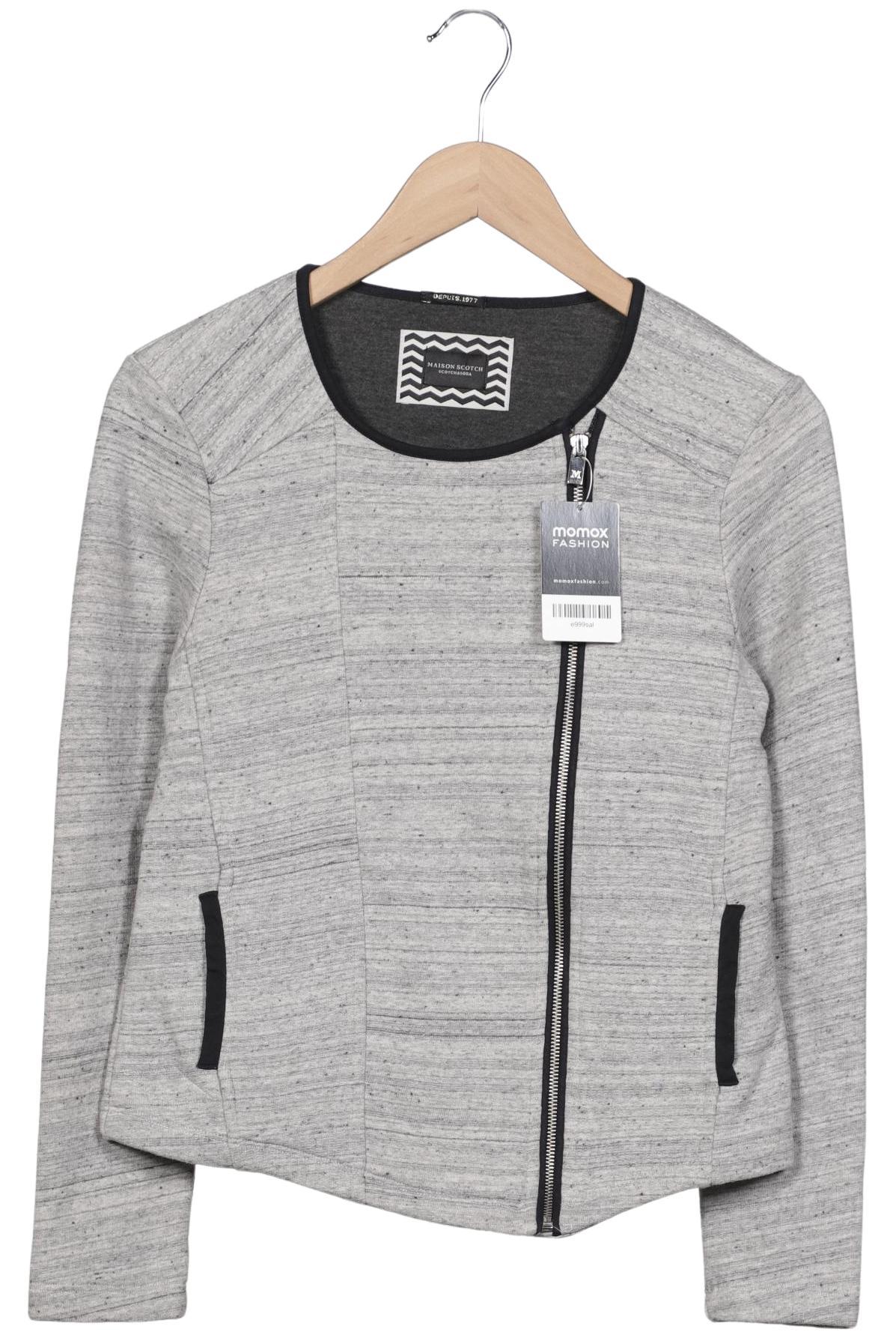 

Maison Scotch Damen Jacke, grau, Gr. 34