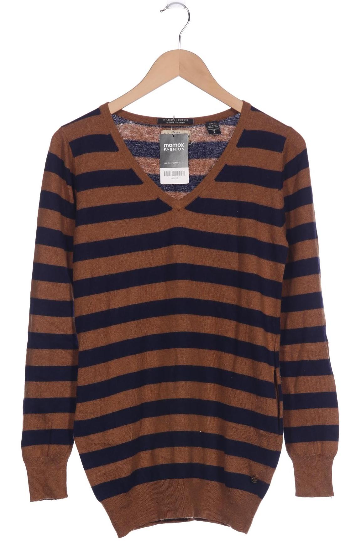 

Maison Scotch Damen Pullover, braun, Gr. 38