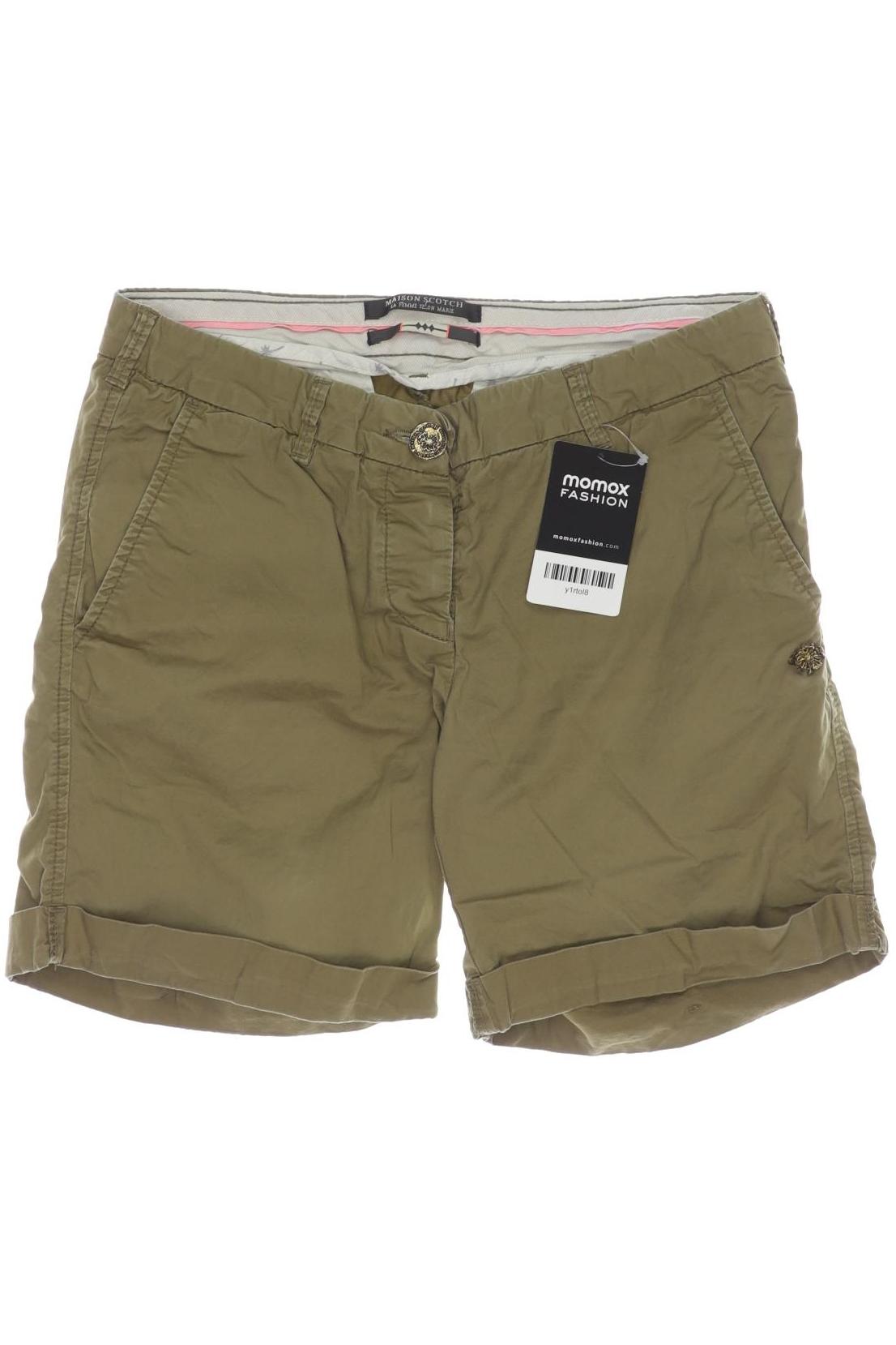 

Maison Scotch Damen Shorts, grün, Gr. 26