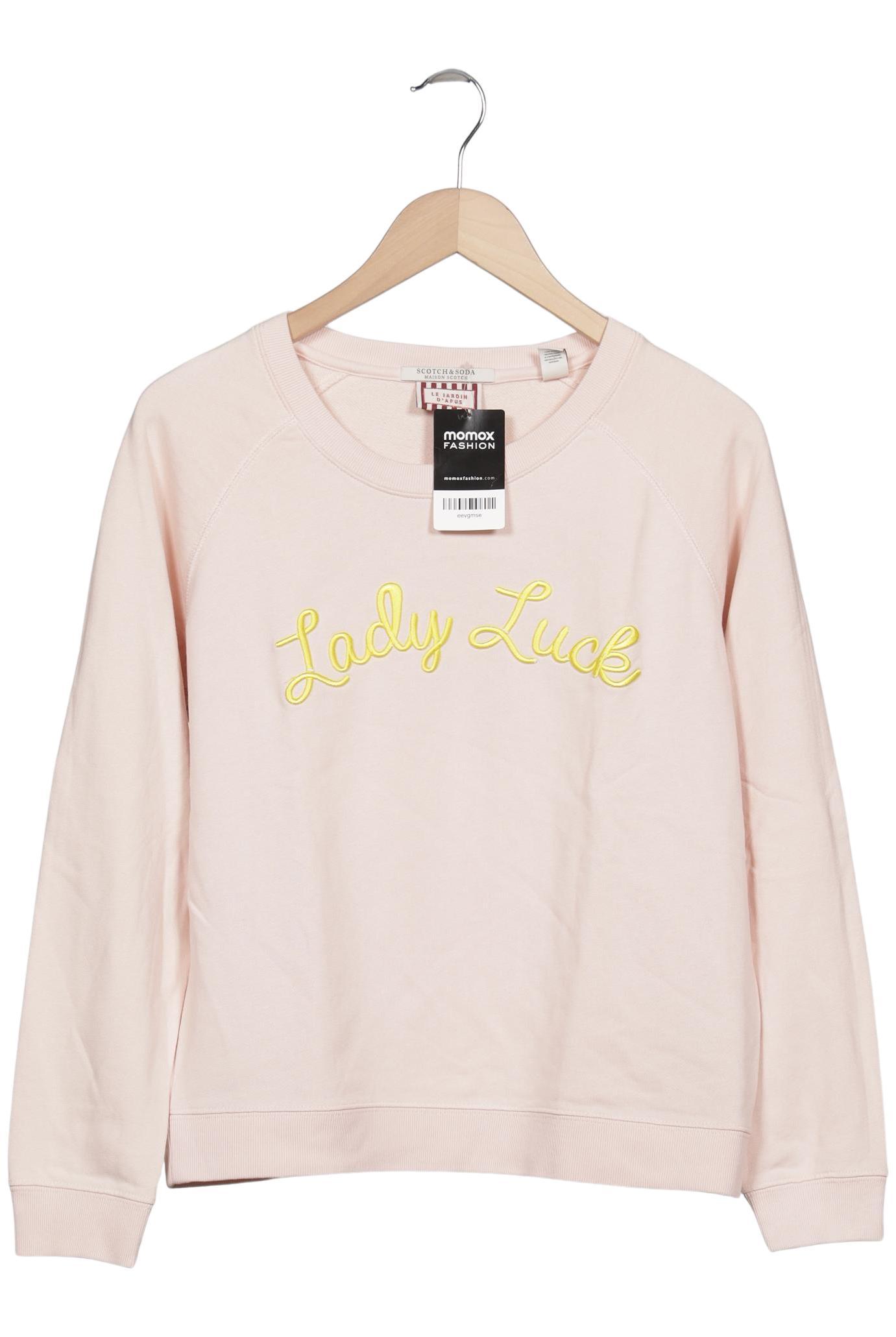 

Maison Scotch Damen Sweatshirt, pink, Gr. 34