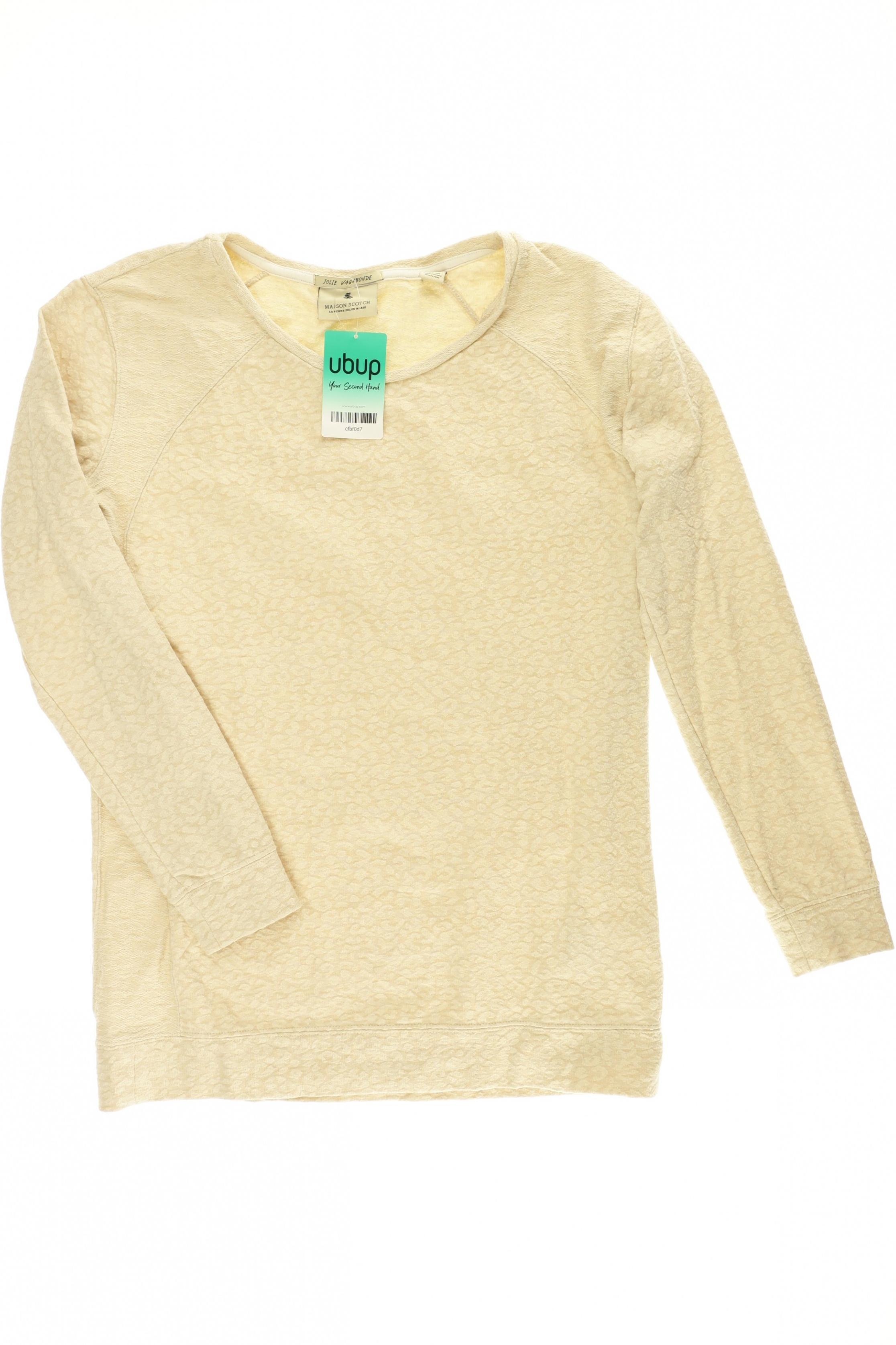 

Maison Scotch Damen Sweatshirt, beige, Gr. 36