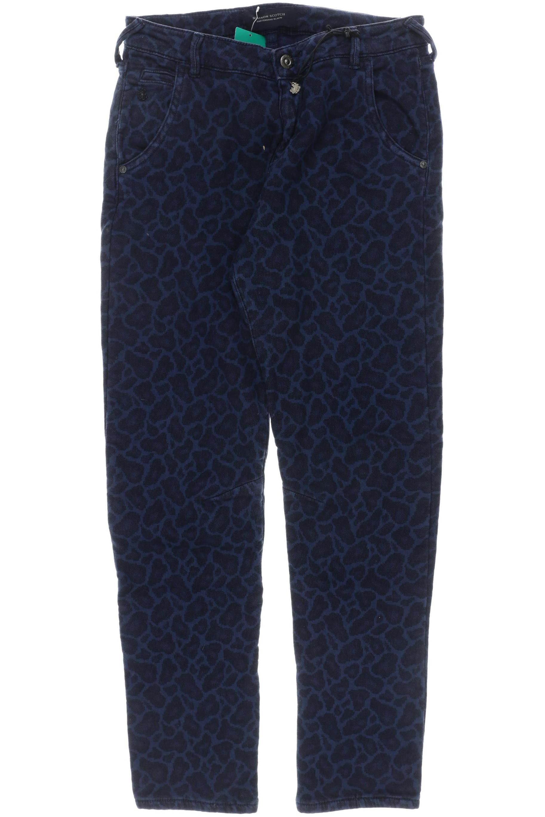 

Maison Scotch Damen Stoffhose, blau, Gr. 36
