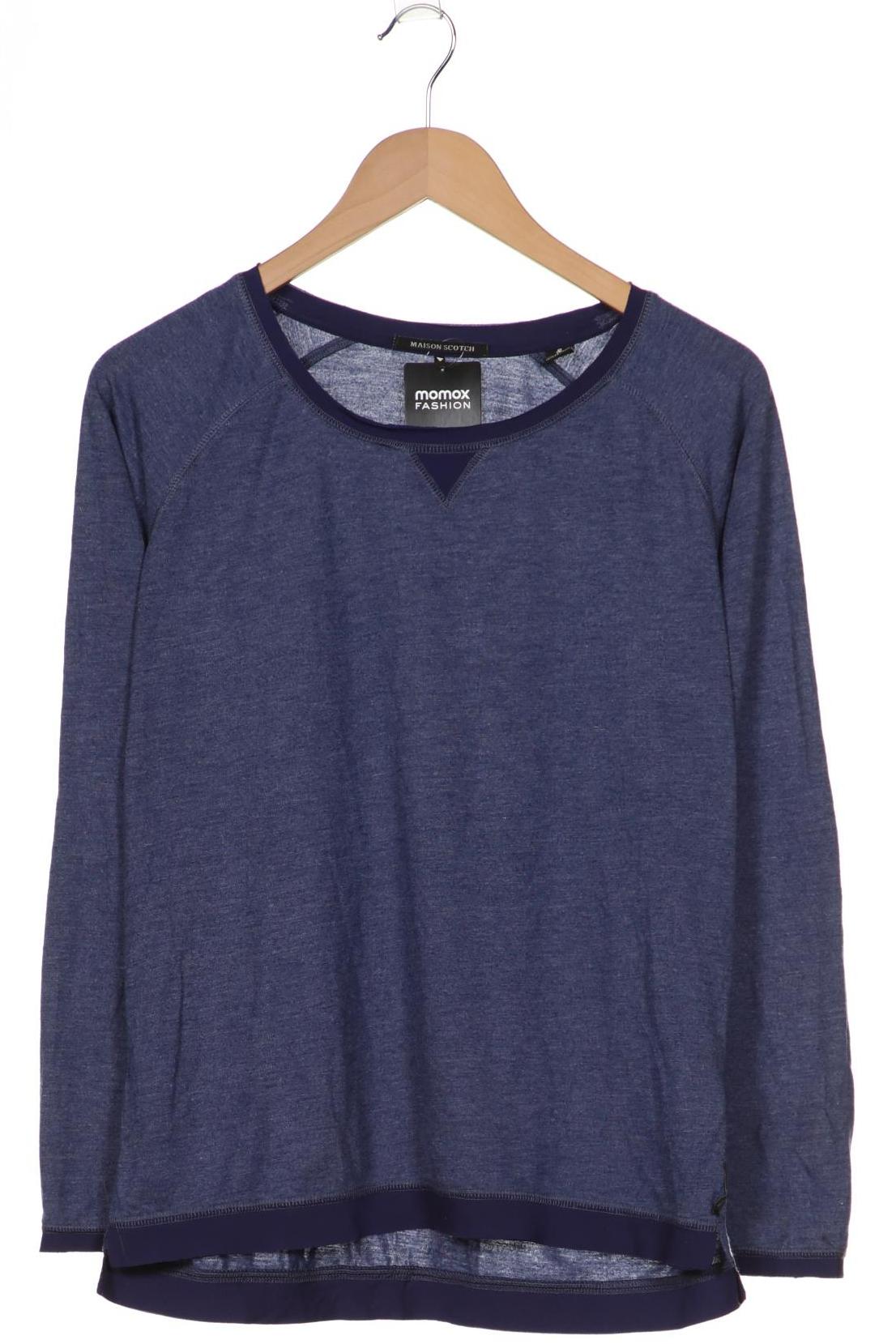 

Maison Scotch Damen Langarmshirt, marineblau