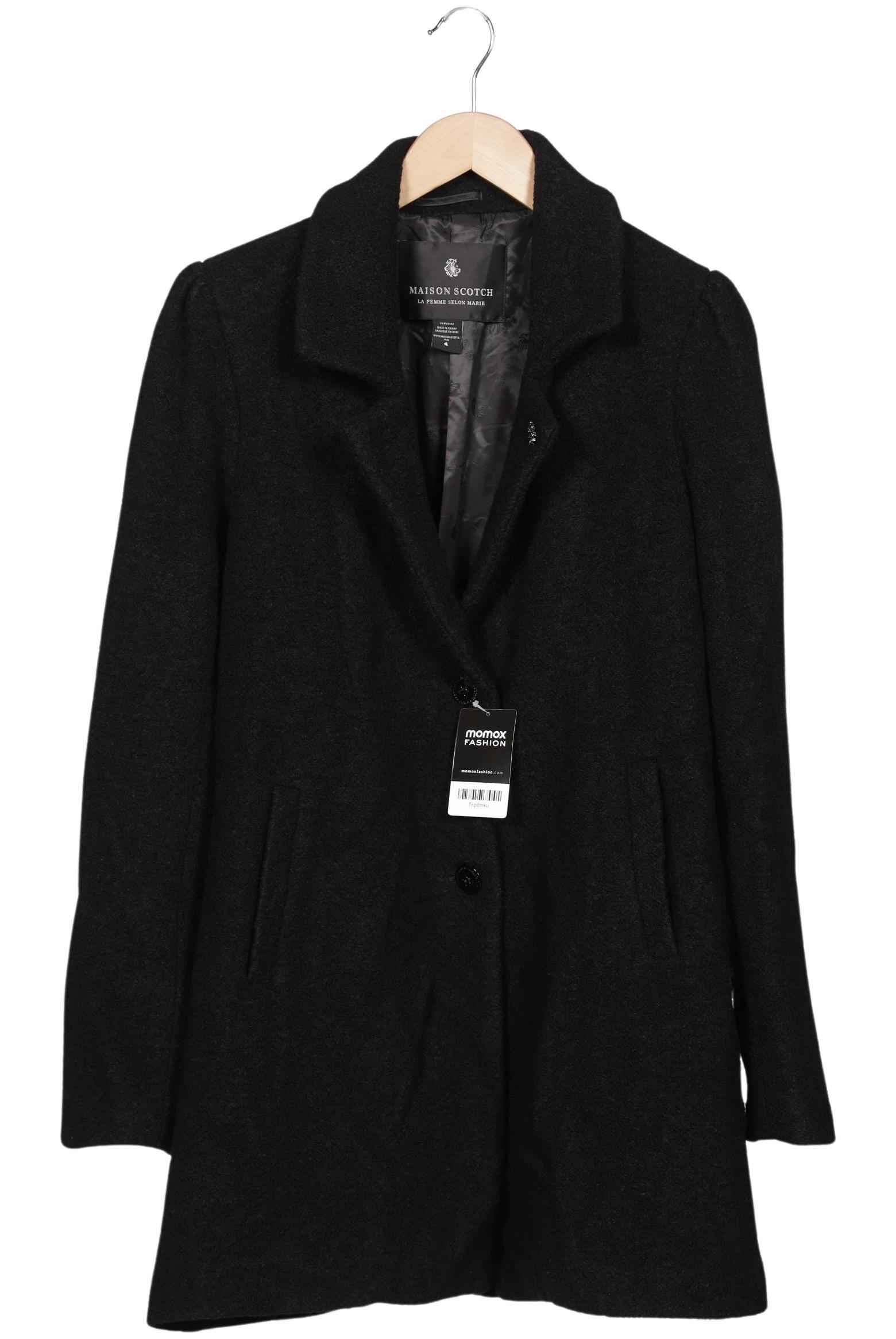 

Maison Scotch Damen Mantel, schwarz, Gr. 42