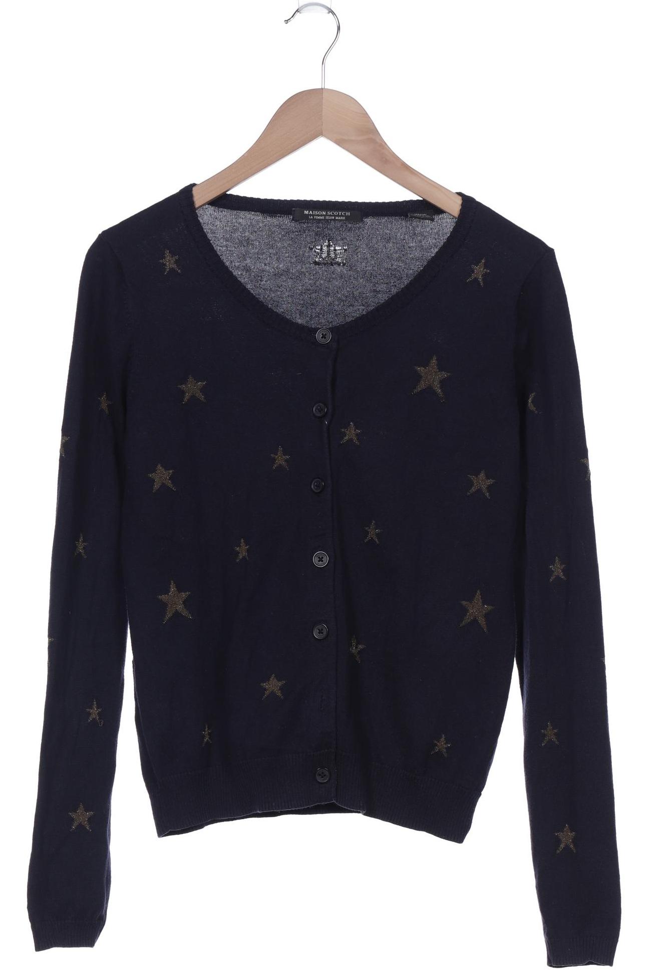 

Maison Scotch Damen Strickjacke, marineblau, Gr. 40