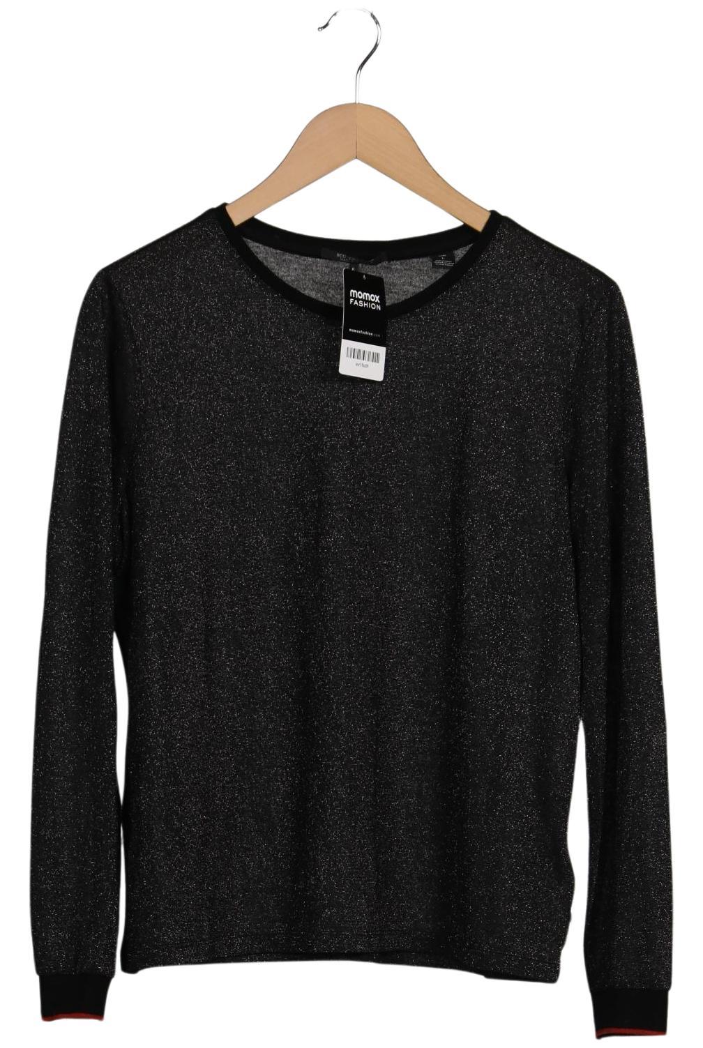 

Maison Scotch Damen Langarmshirt, schwarz, Gr. 42