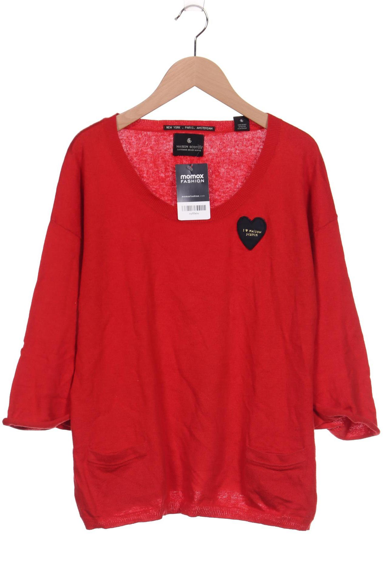 

Maison Scotch Damen Pullover, rot