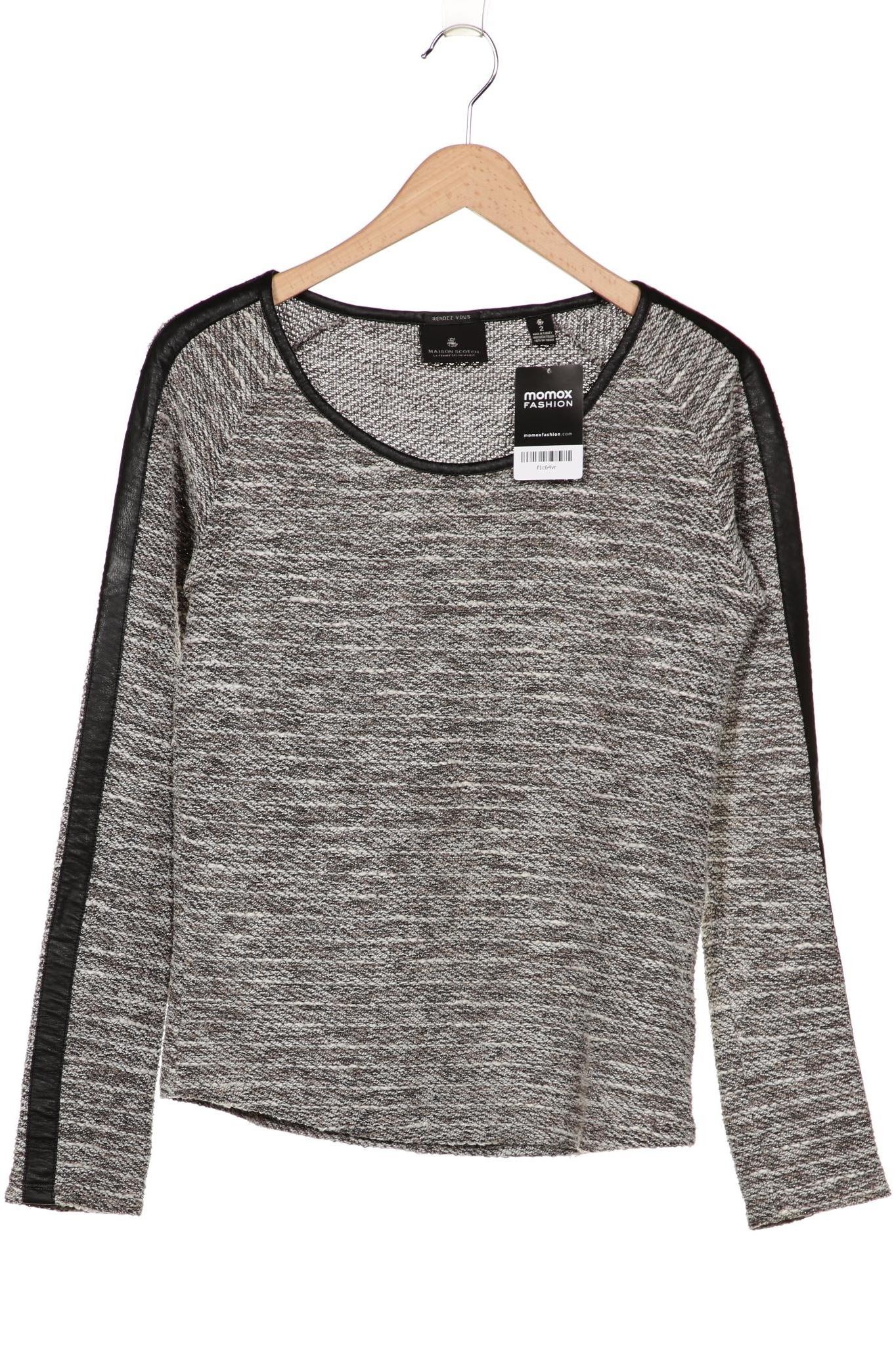 

Maison Scotch Damen Pullover, grau, Gr. 36