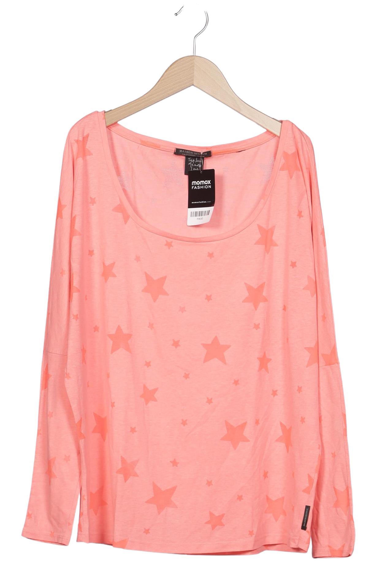 

Maison Scotch Damen Langarmshirt, pink, Gr. 44
