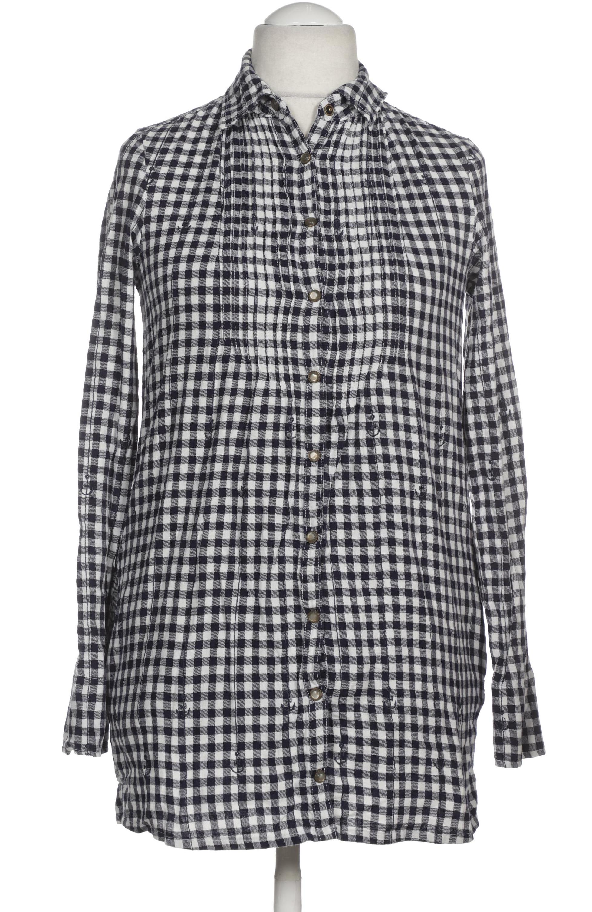 

Maison Scotch Damen Bluse, blau, Gr. 36