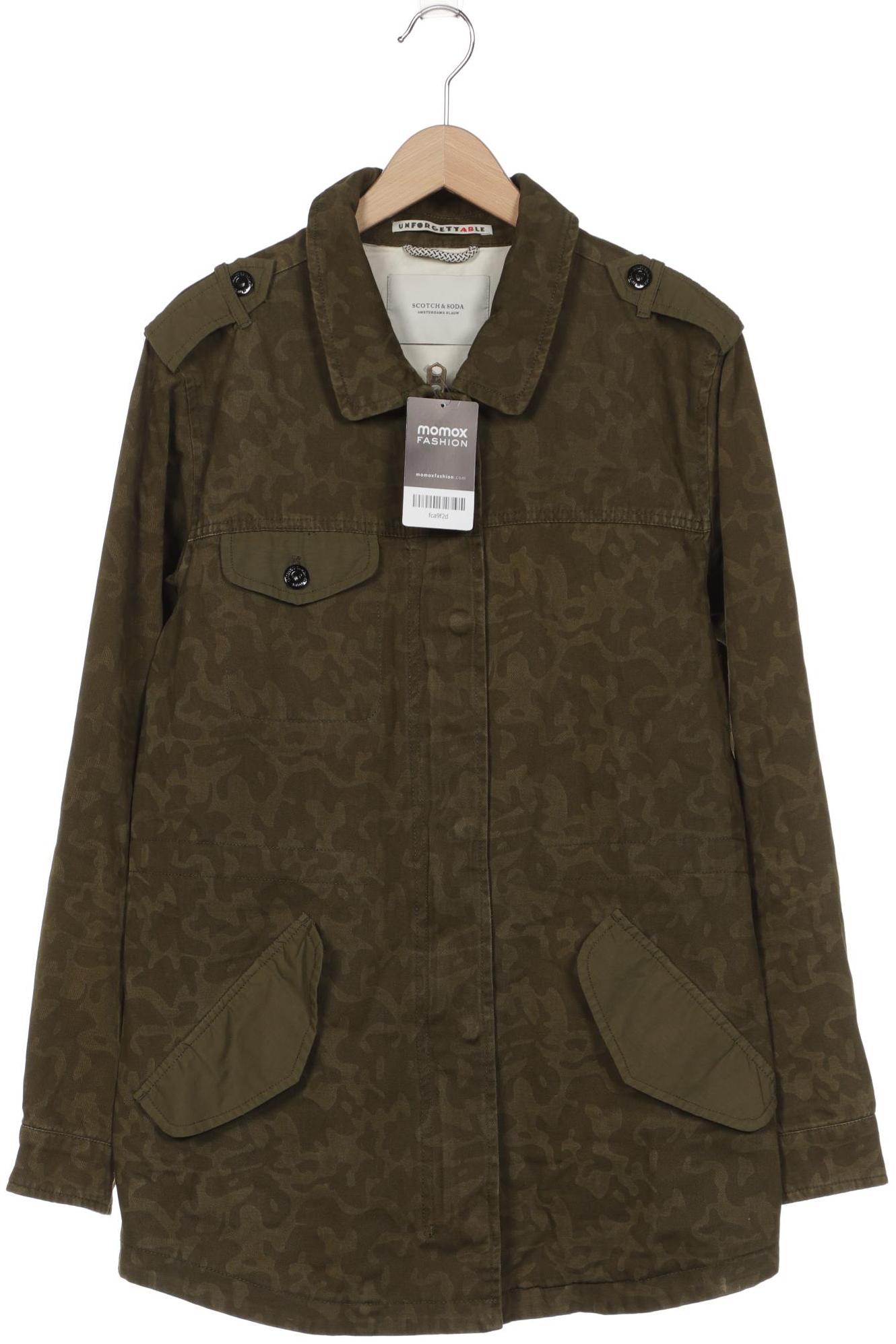 

Maison Scotch Damen Mantel, grün
