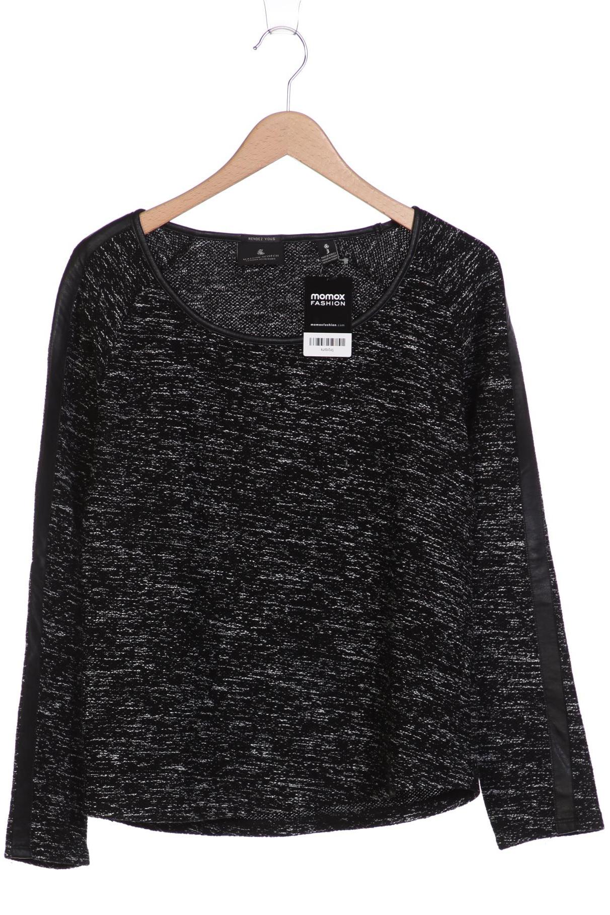 

Maison Scotch Damen Pullover, schwarz, Gr. 40