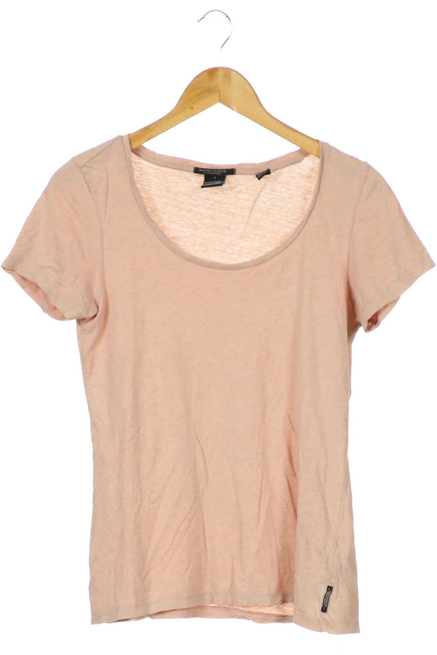 

Maison Scotch Damen T-Shirt, beige, Gr. 36