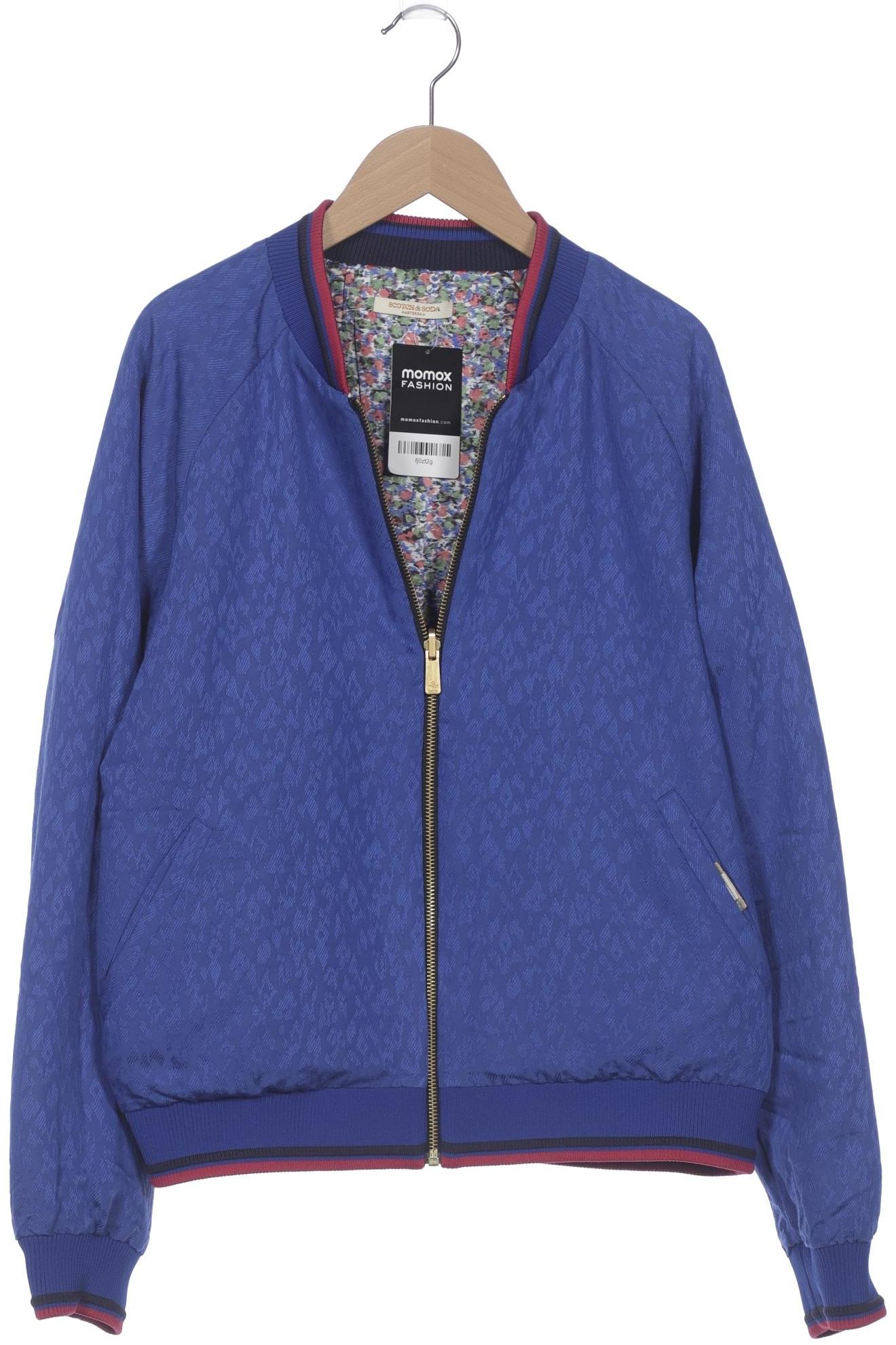 

Maison Scotch Damen Jacke, blau, Gr. 38