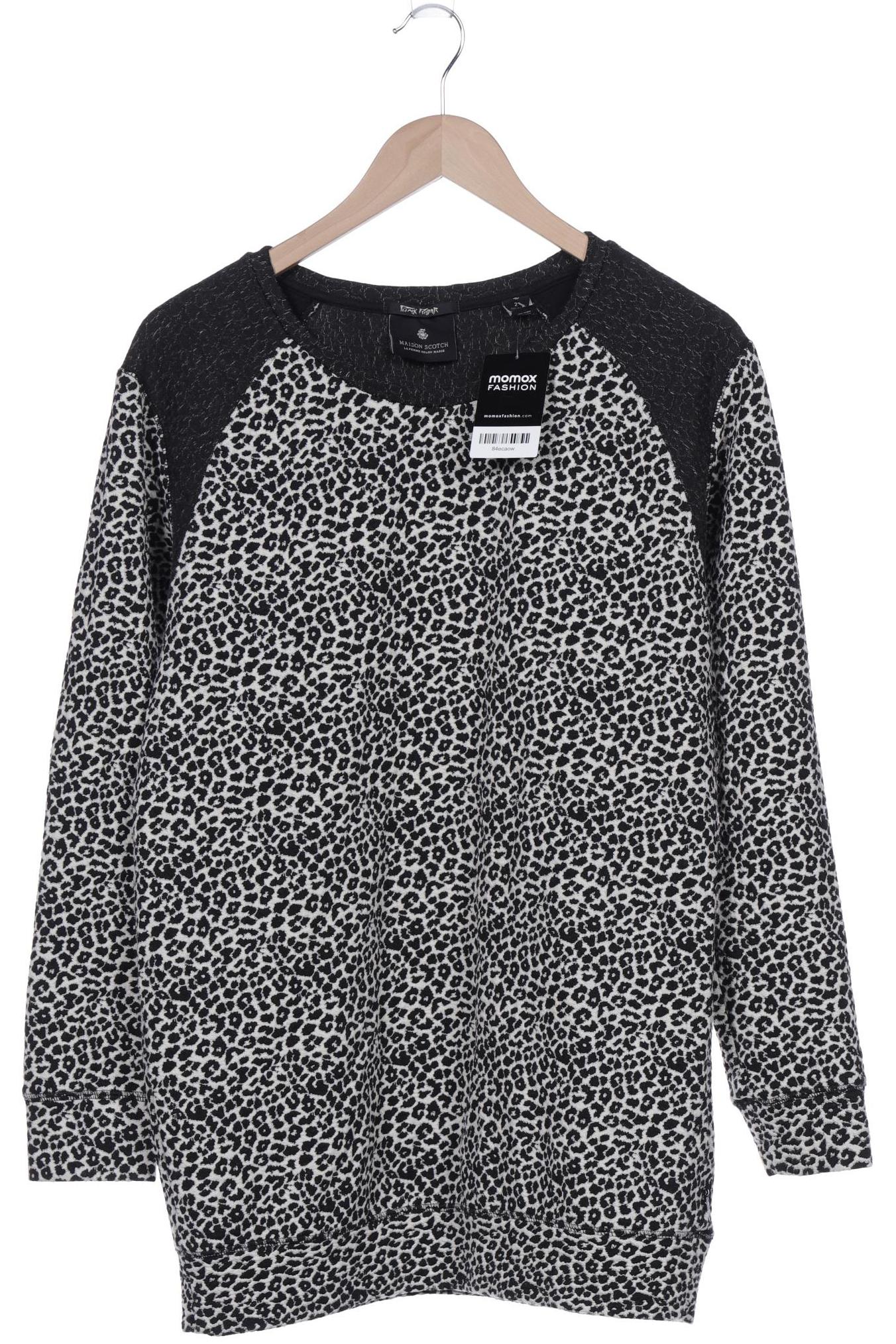 

Maison Scotch Damen Sweatshirt, schwarz, Gr. 38