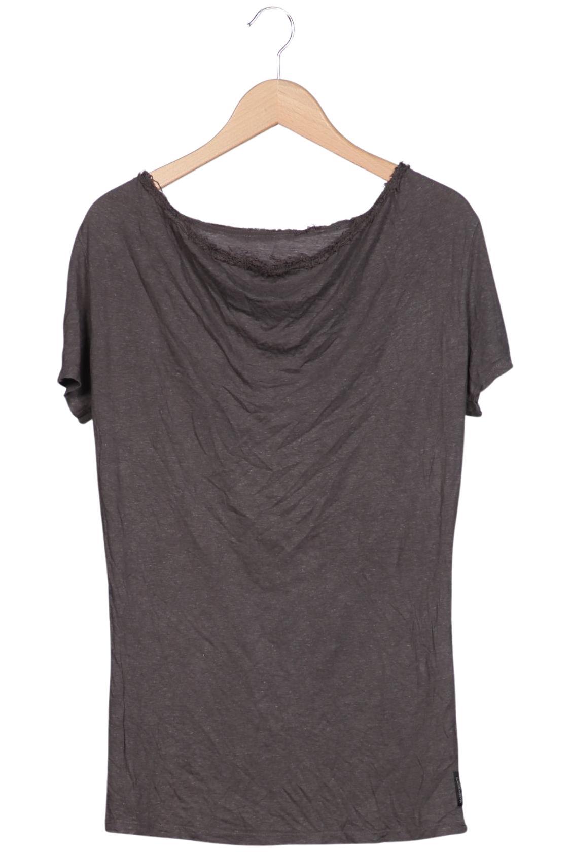 

Maison Scotch Damen T-Shirt, grau, Gr. 38