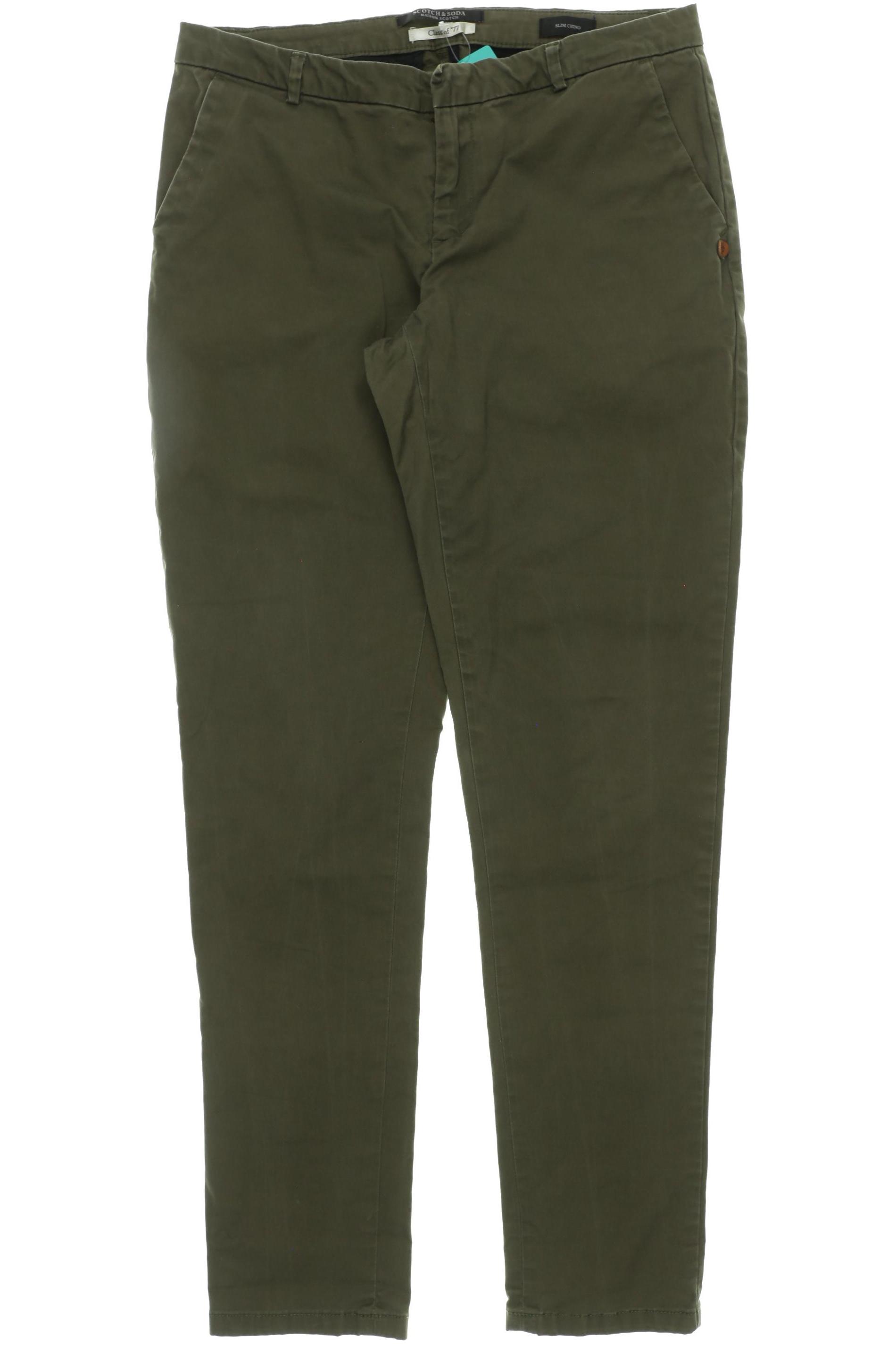 

Maison Scotch Damen Stoffhose, grün, Gr. 29