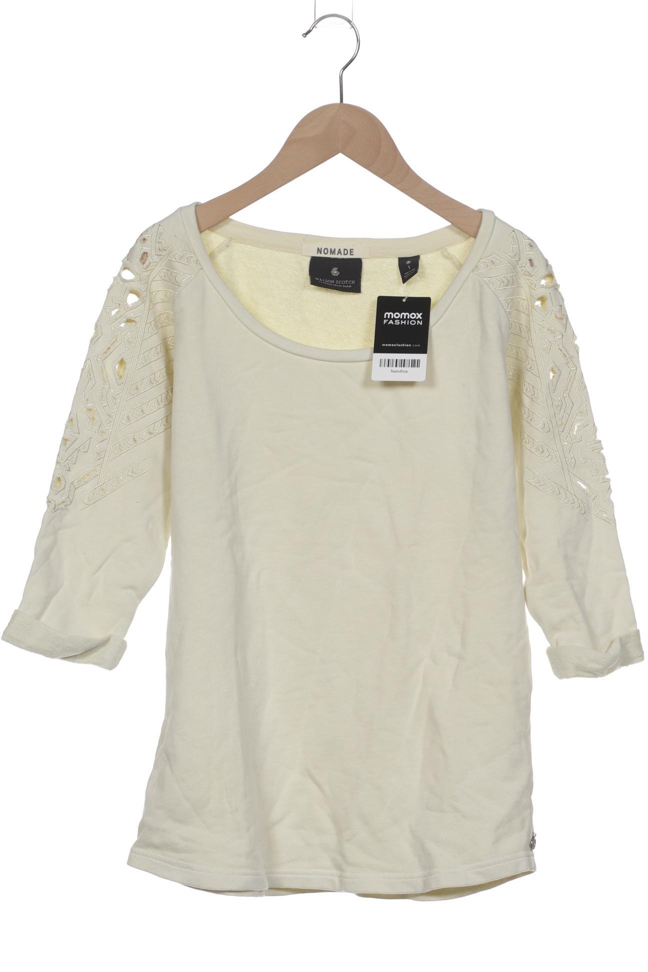 

Maison Scotch Damen Sweatshirt, hellgrün, Gr. 36