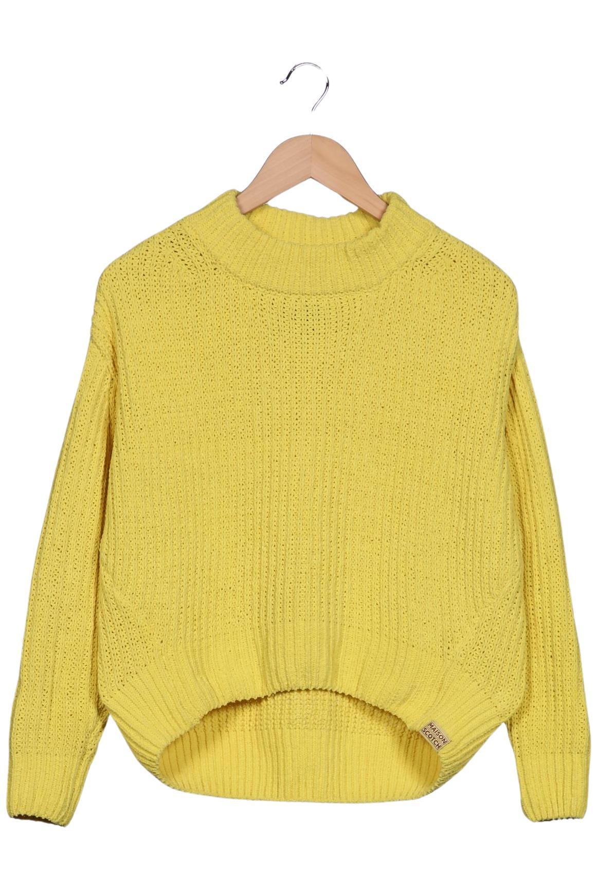 

Maison Scotch Damen Pullover, gelb, Gr. 38
