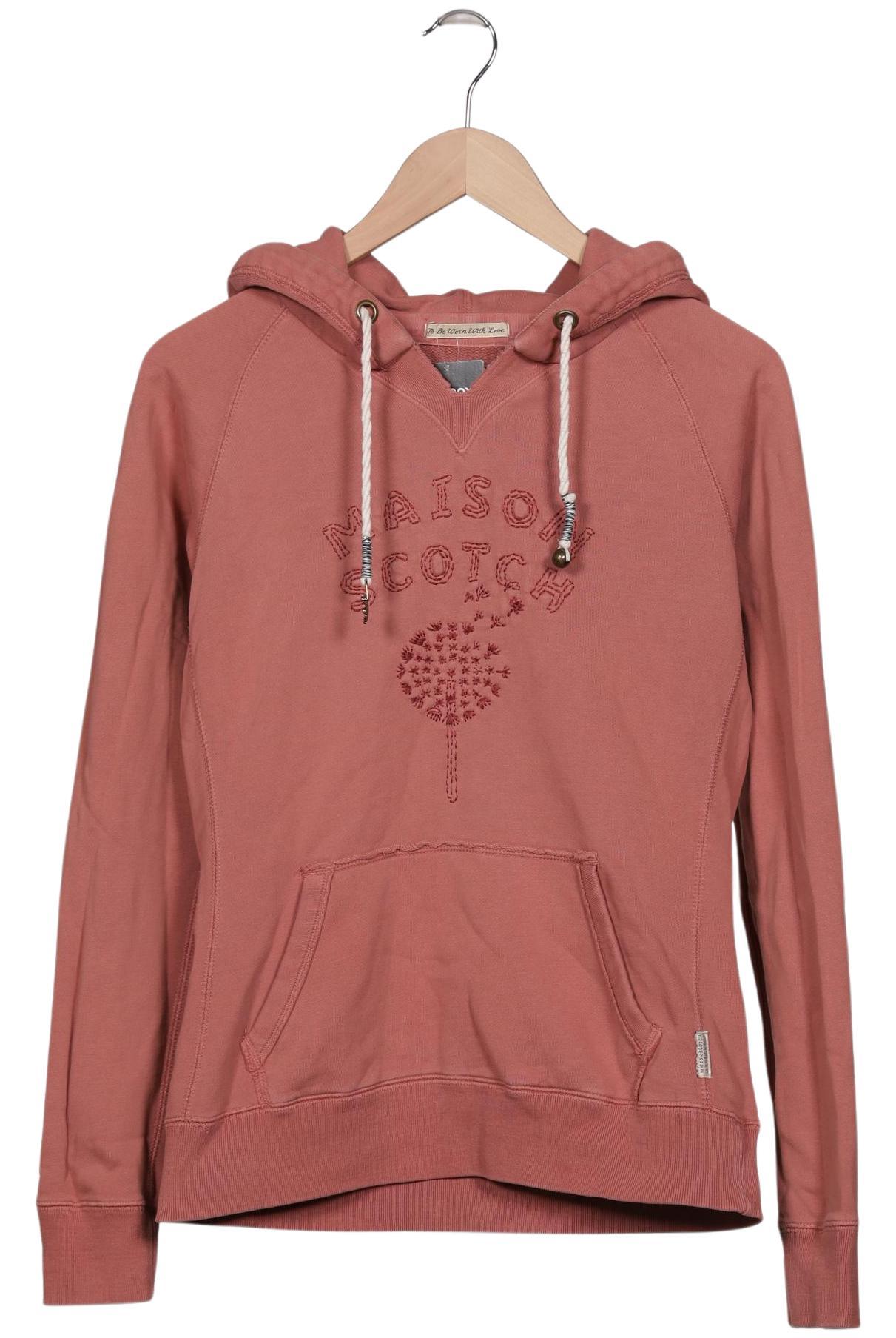 

Maison Scotch Damen Kapuzenpullover, pink, Gr. 38