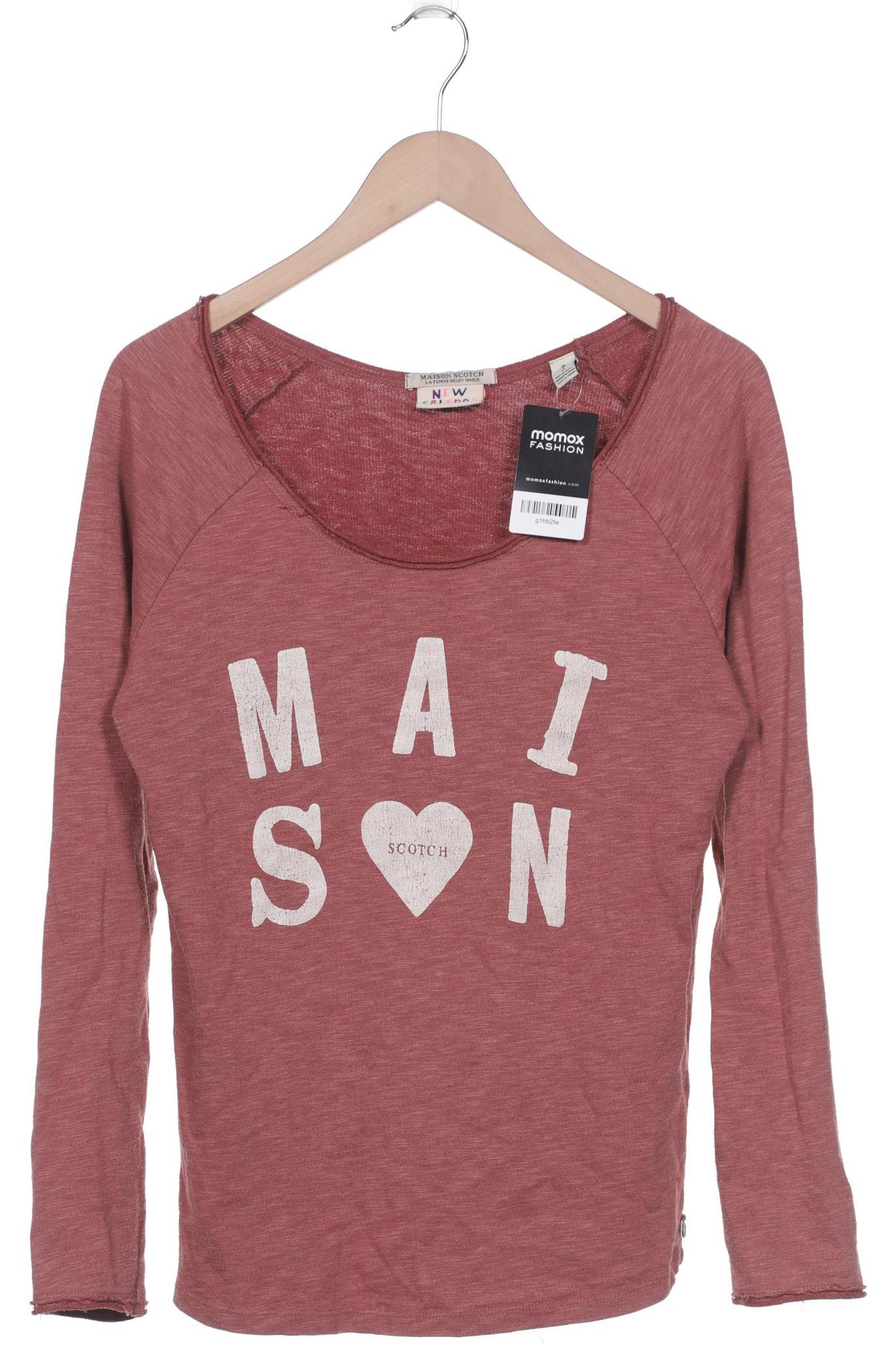 

Maison Scotch Damen Sweatshirt, bordeaux, Gr. 38
