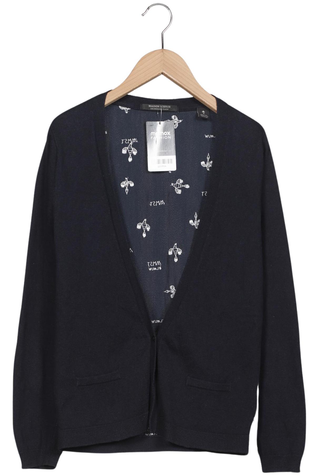 

Maison Scotch Damen Strickjacke, marineblau, Gr. 38