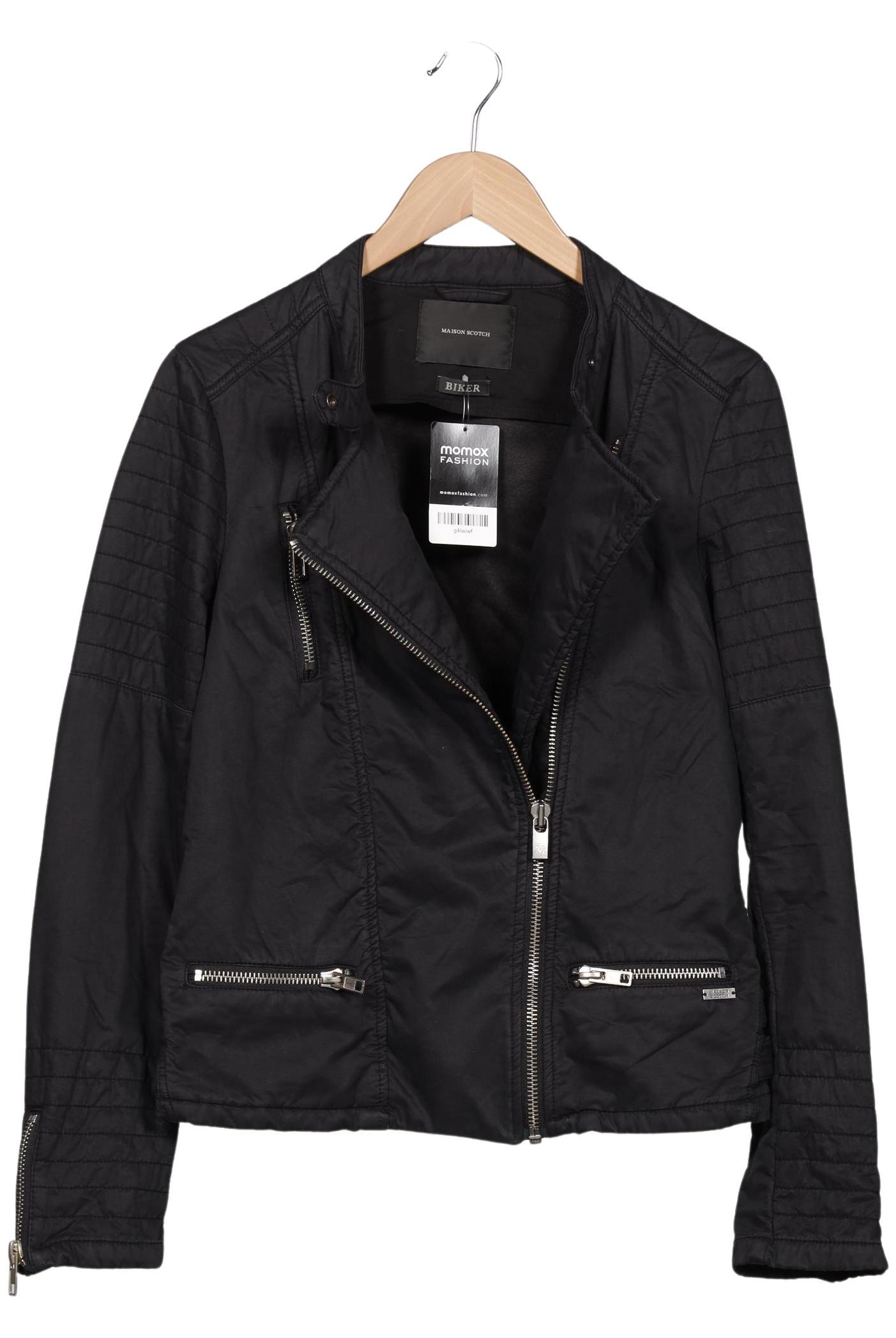

Maison Scotch Damen Jacke, schwarz, Gr. 38