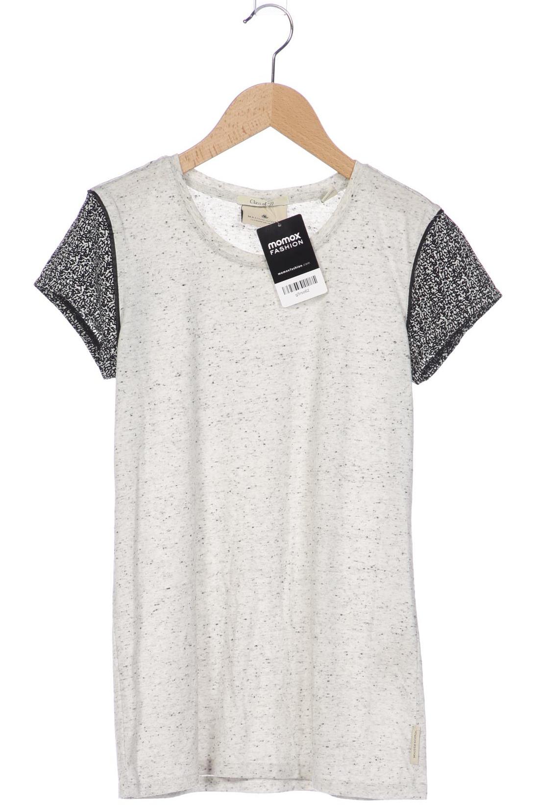 

Maison Scotch Damen T-Shirt, grau, Gr. 36