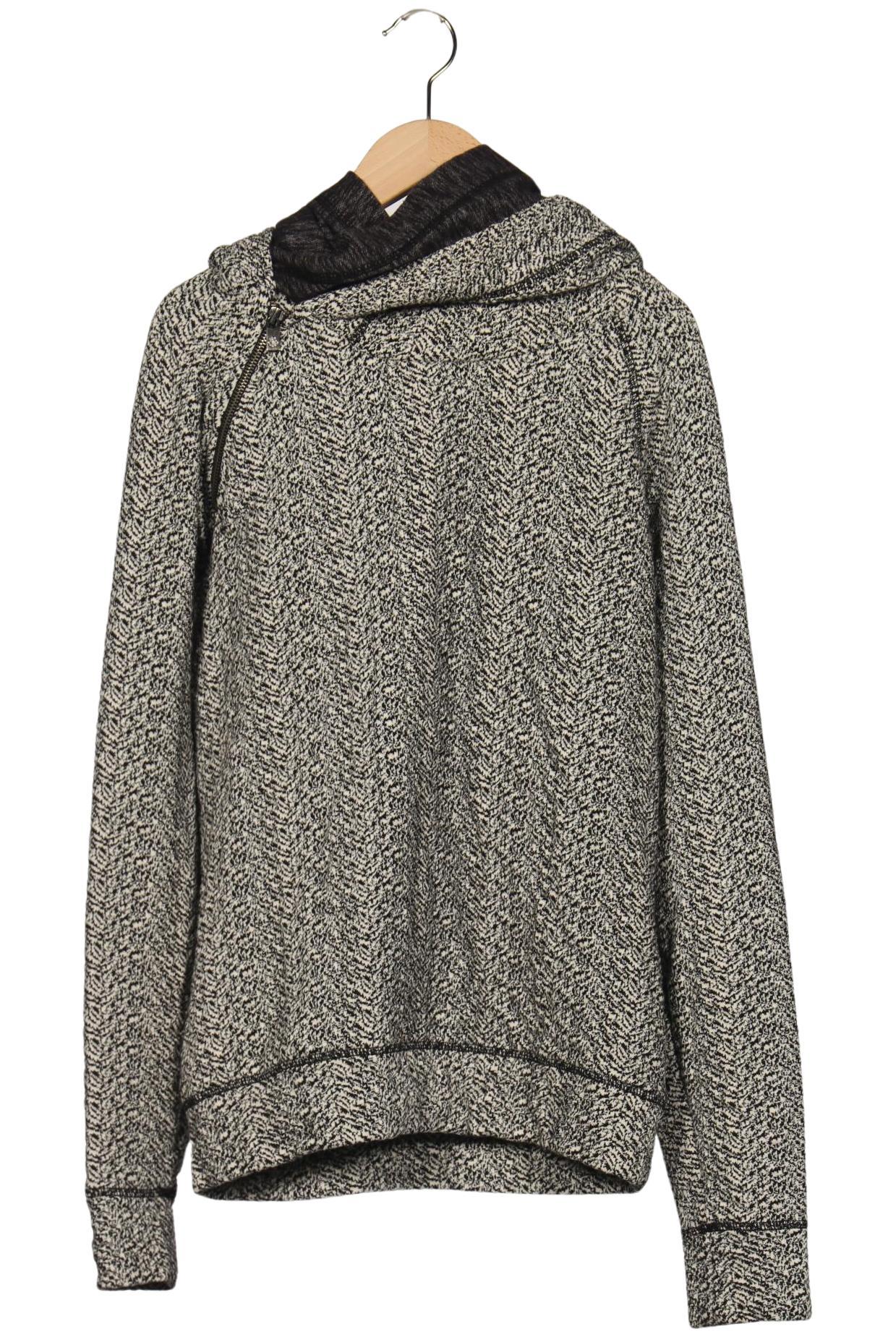 

Maison Scotch Damen Kapuzenpullover, grau, Gr. 38