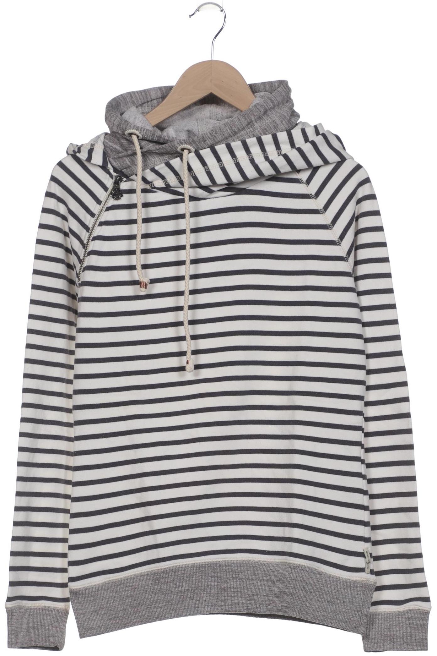 

Maison Scotch Damen Kapuzenpullover, weiß, Gr. 38