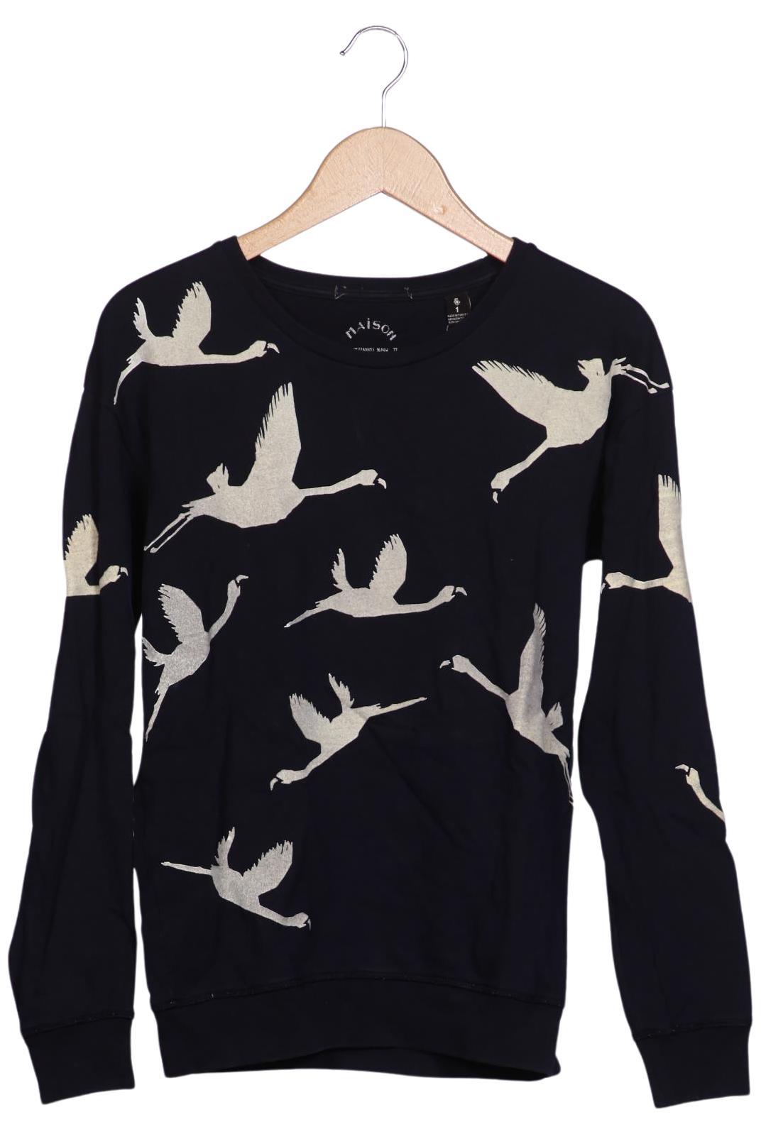 

Maison Scotch Damen Sweatshirt, marineblau, Gr. 36