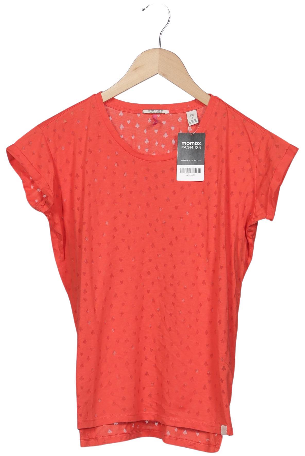 Thumbnail - Maison Scotch Damen T-Shirt, orange, Gr. 34