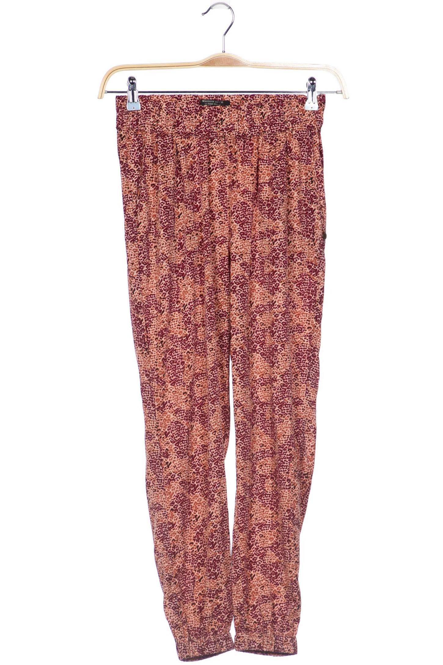 

Maison Scotch Damen Stoffhose, bordeaux