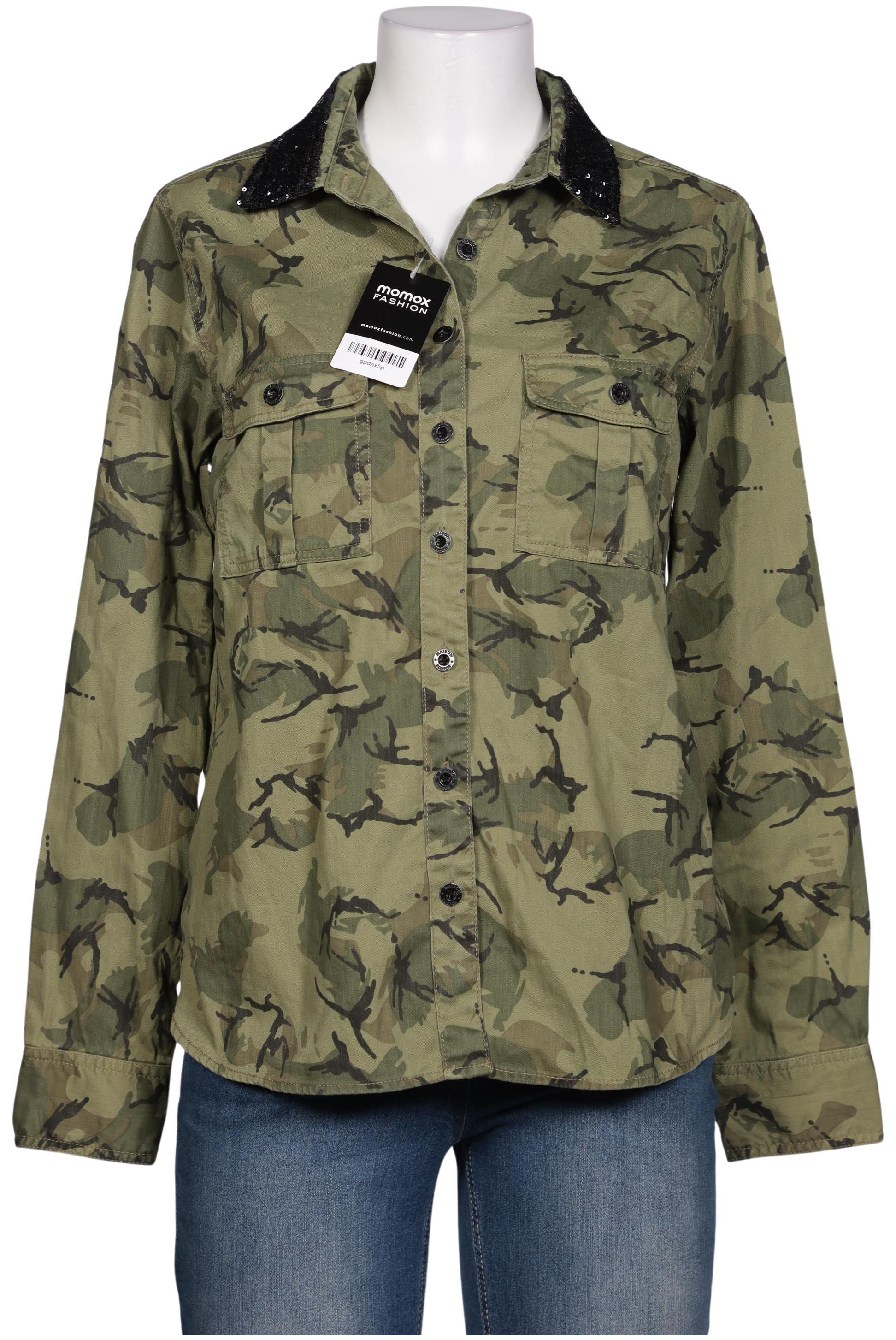 

Maison Scotch Damen Bluse, grün, Gr. 38
