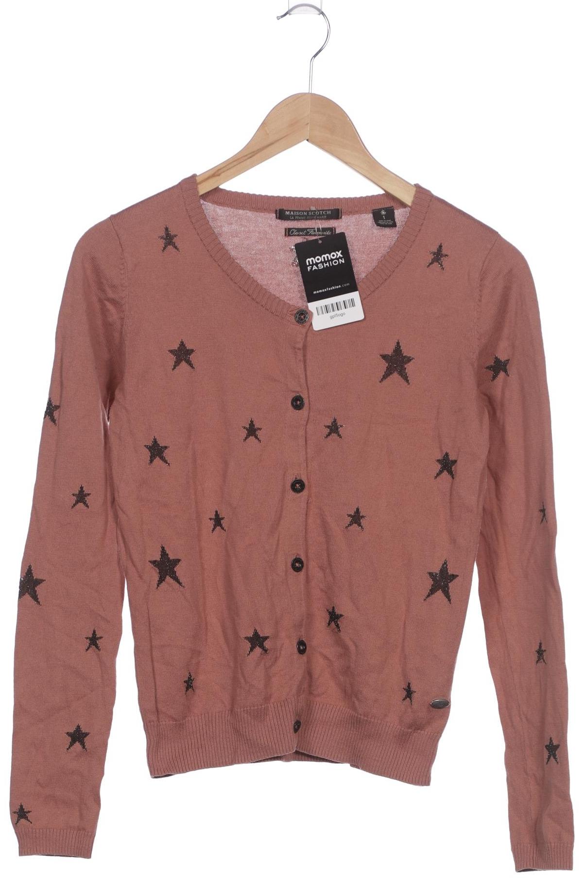 

Maison Scotch Damen Strickjacke, pink, Gr. 36