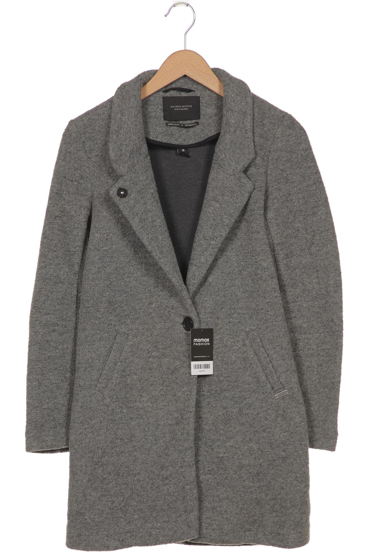 

Maison Scotch Damen Mantel, grau, Gr. 34