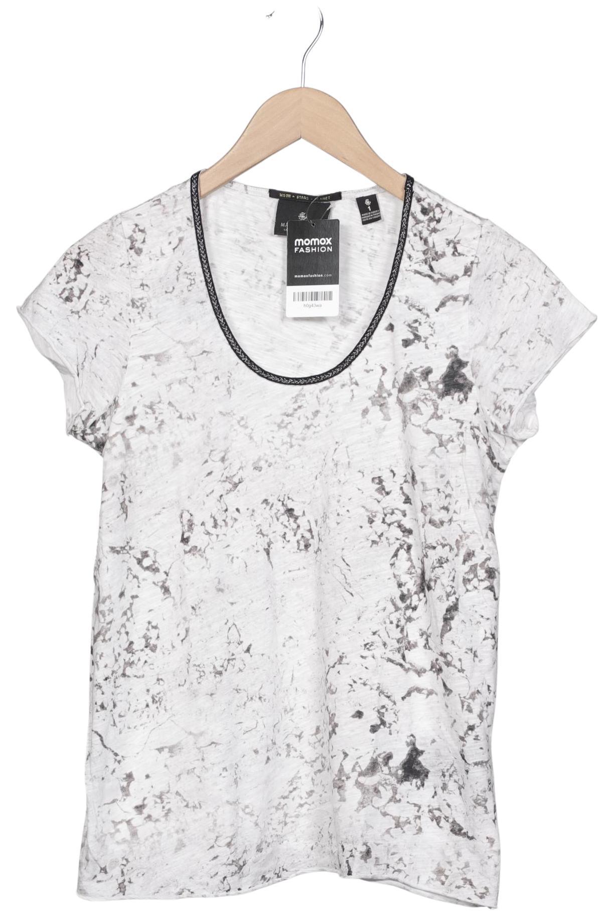 

Maison Scotch Damen T-Shirt, grau, Gr. 36