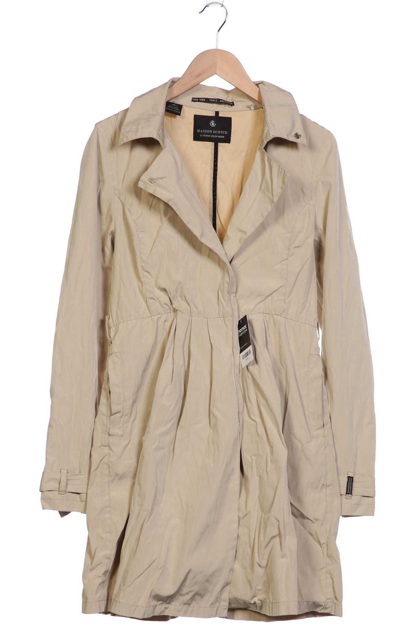 

Maison Scotch Damen Mantel, beige, Gr. 42