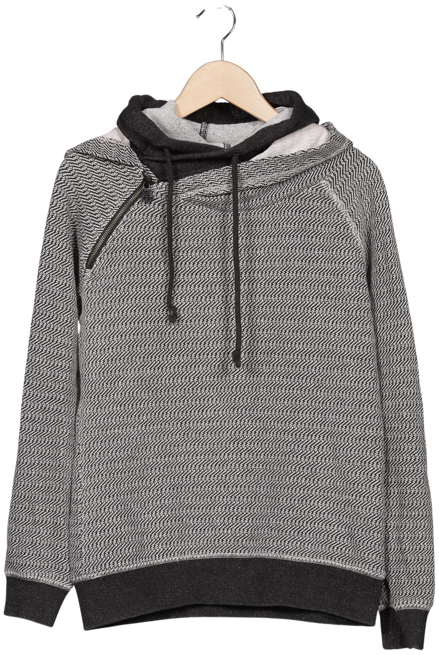 

Maison Scotch Damen Kapuzenpullover, grau, Gr. 38